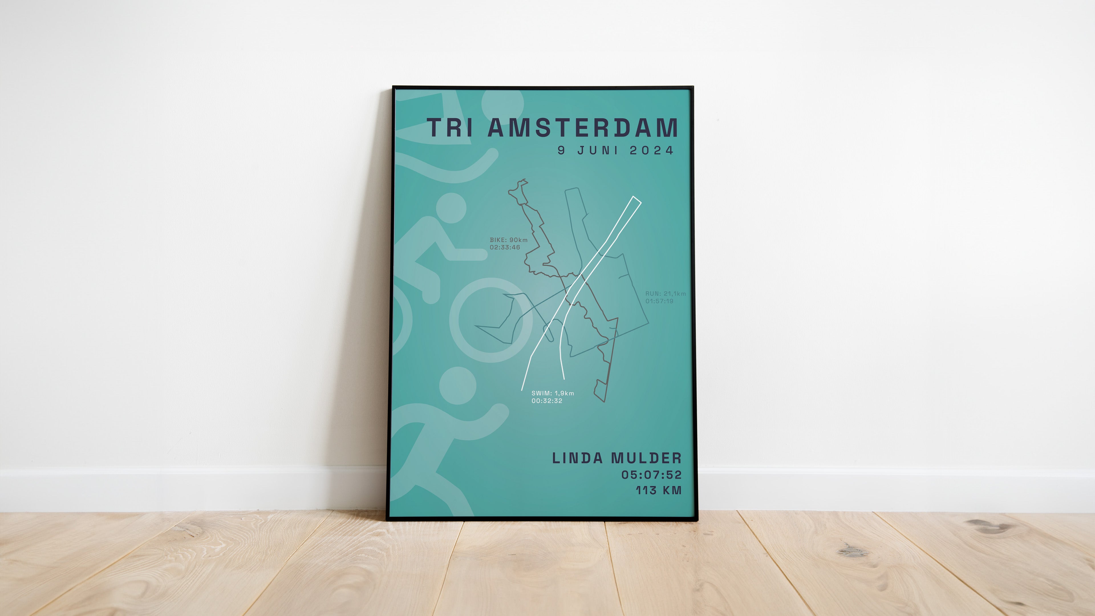 Tri Amsterdam 2025 I Active Icon I Poster