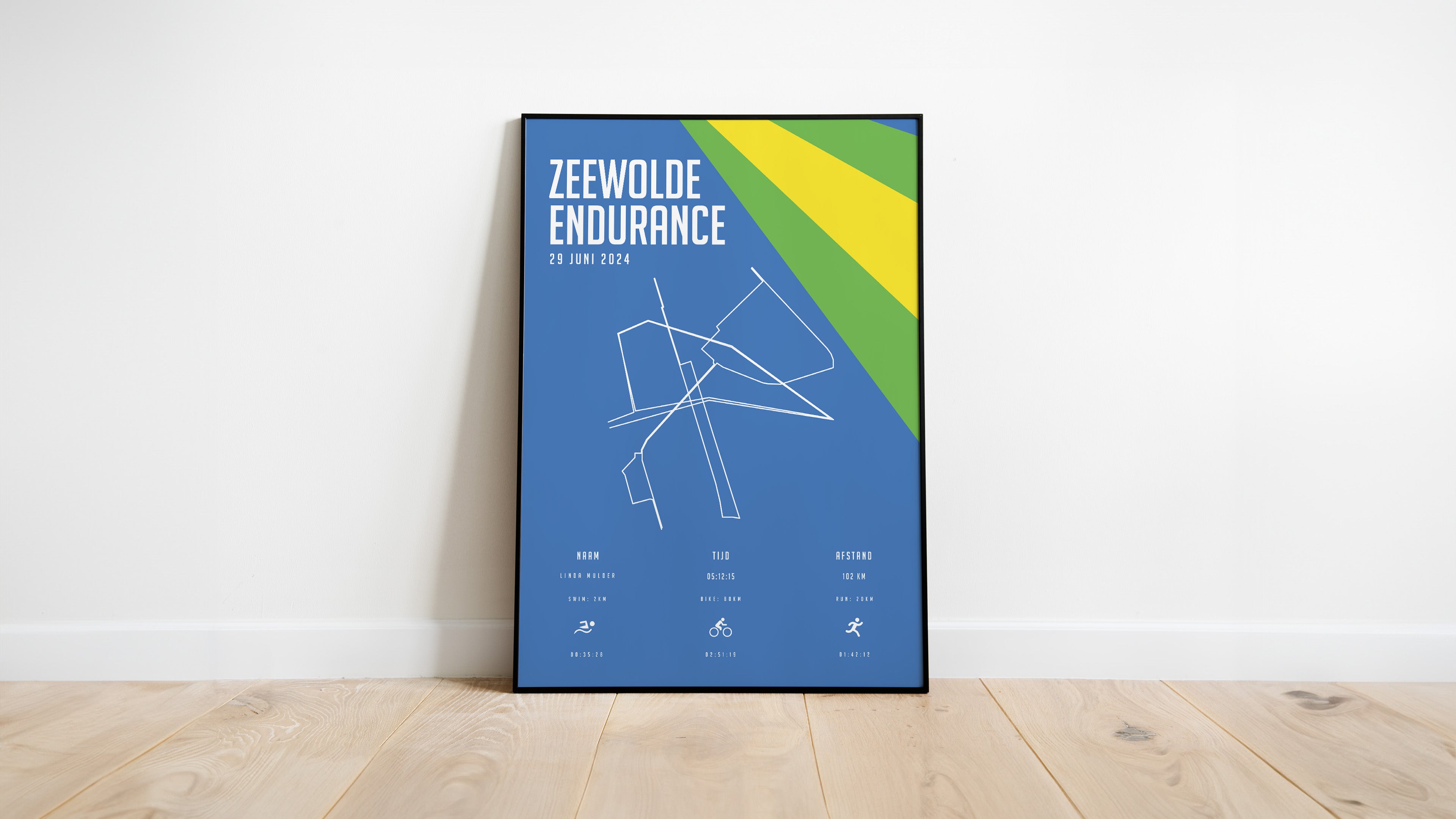 Zeewolde Endurance 2024 - City Flag - Poster
