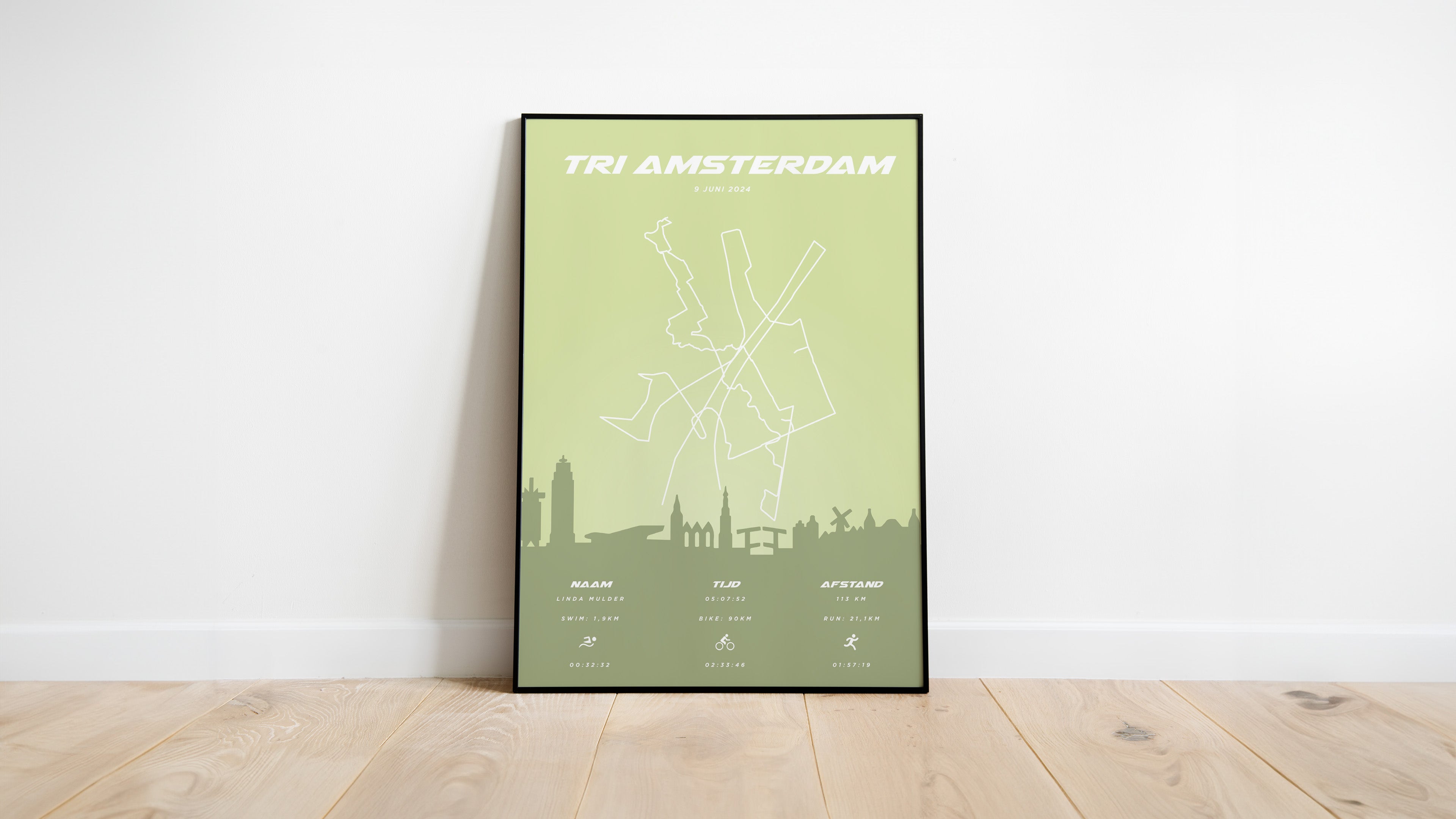 Tri Amsterdam - Pastel Skyline - Poster