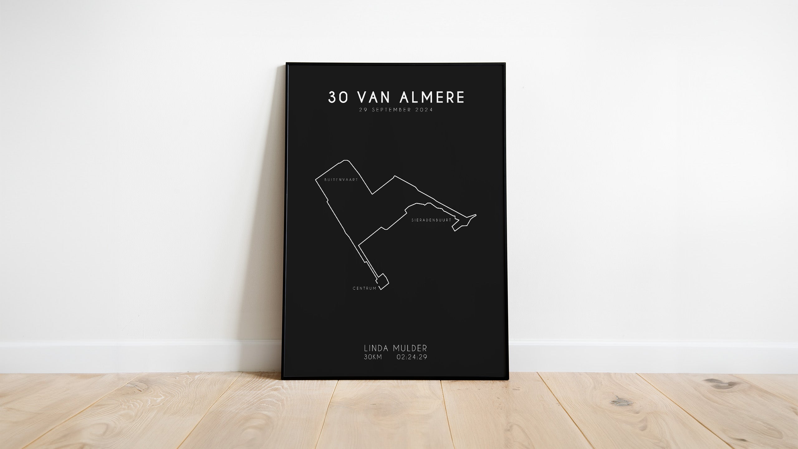De 30 van Almere 2024 I Black Elegance I Poster