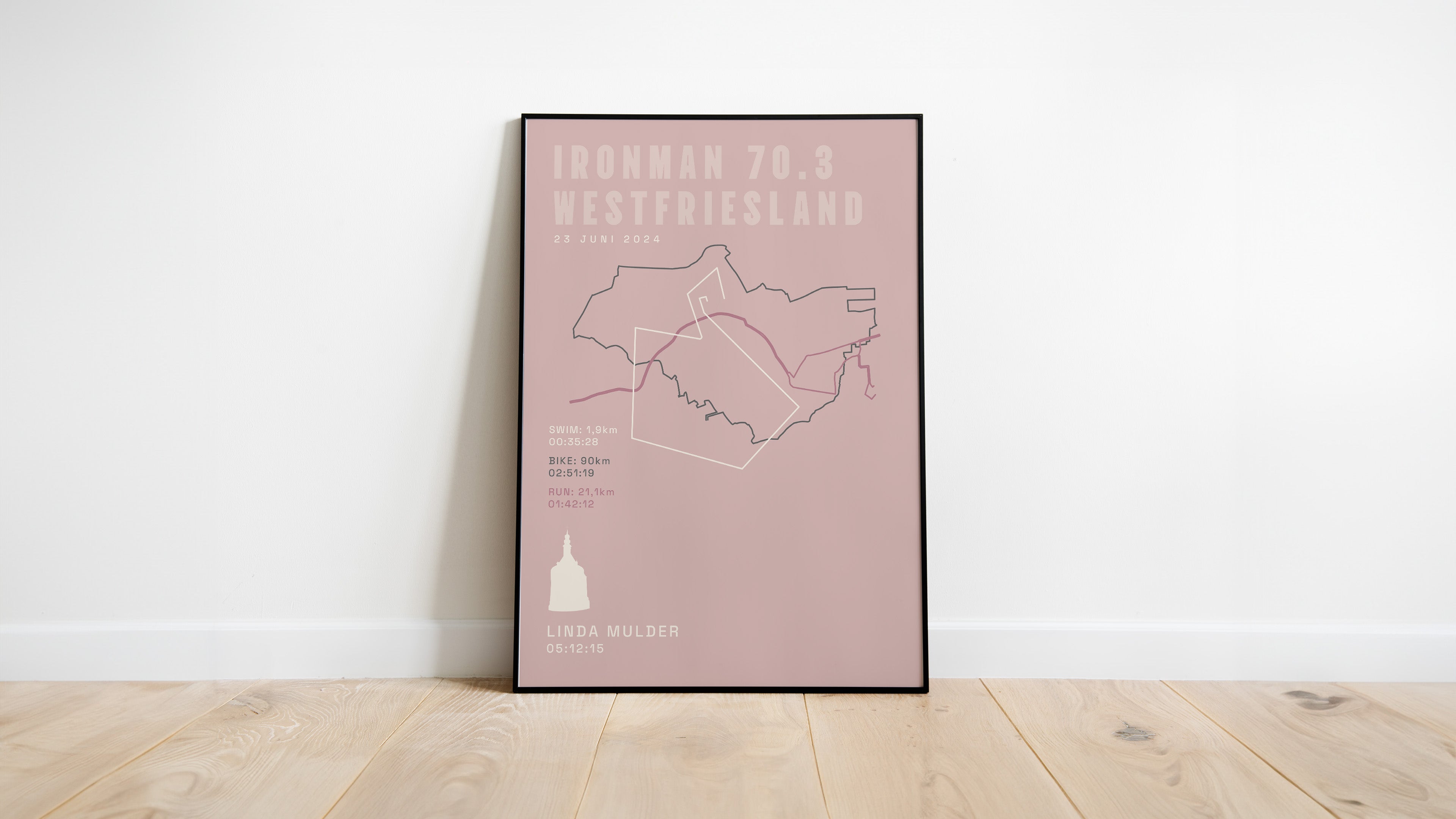 Ironman 70.3 Westfriesland 2025 I Classic Solid I Poster