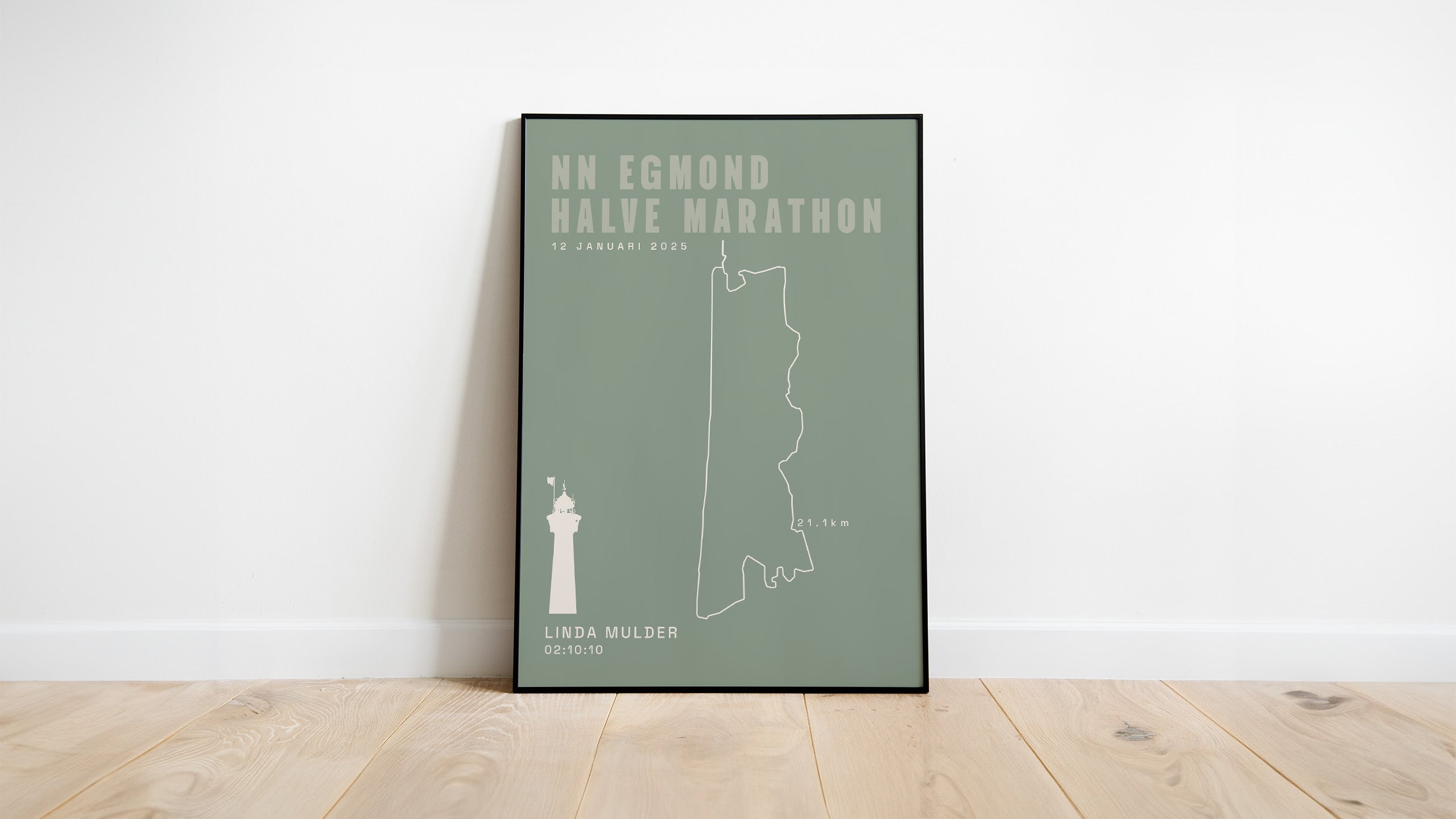 NN Egmond Halve Marathon I Classic Solid I Poster