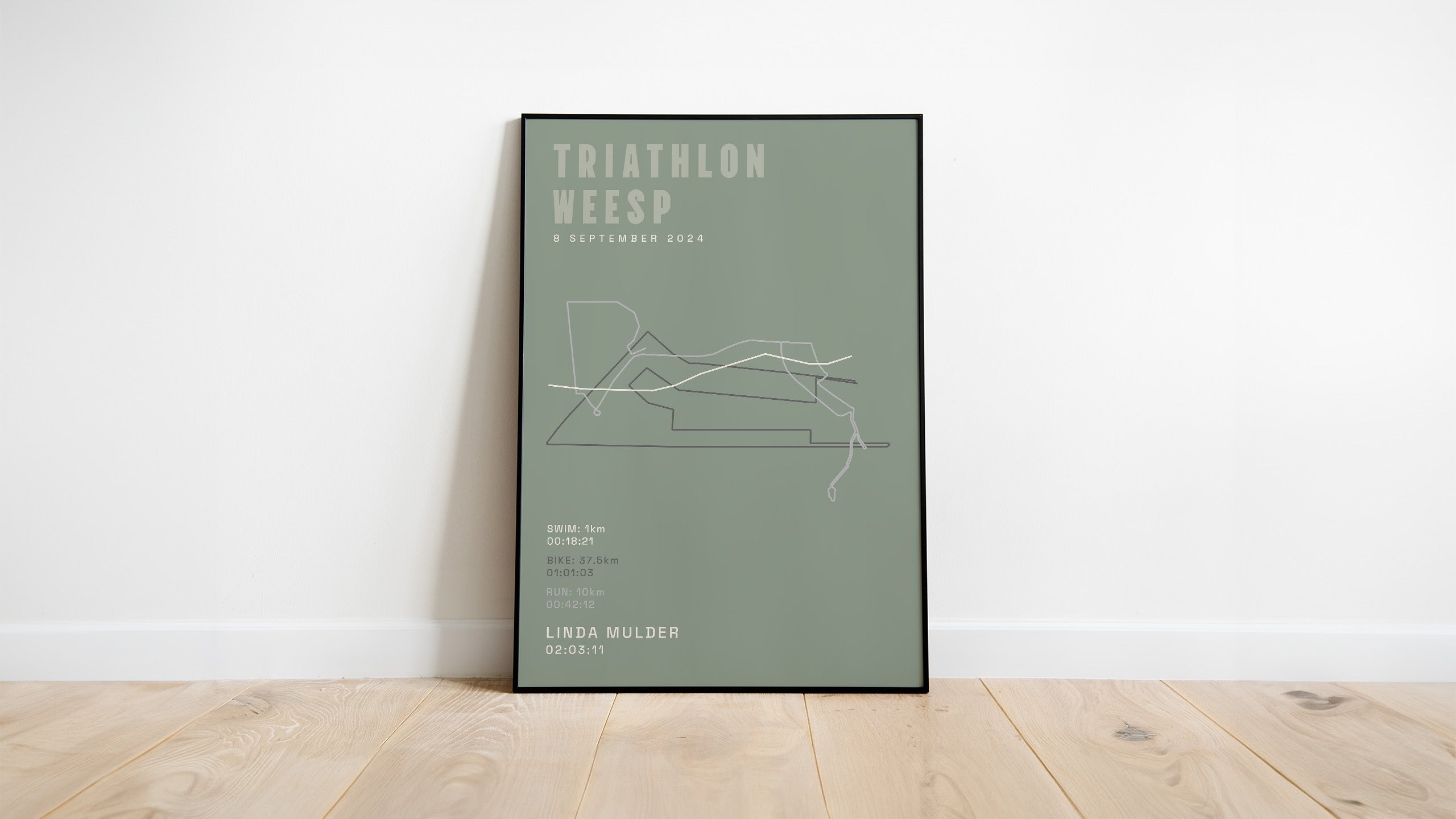 Triathlon Weesp I Classic Solid I Poster