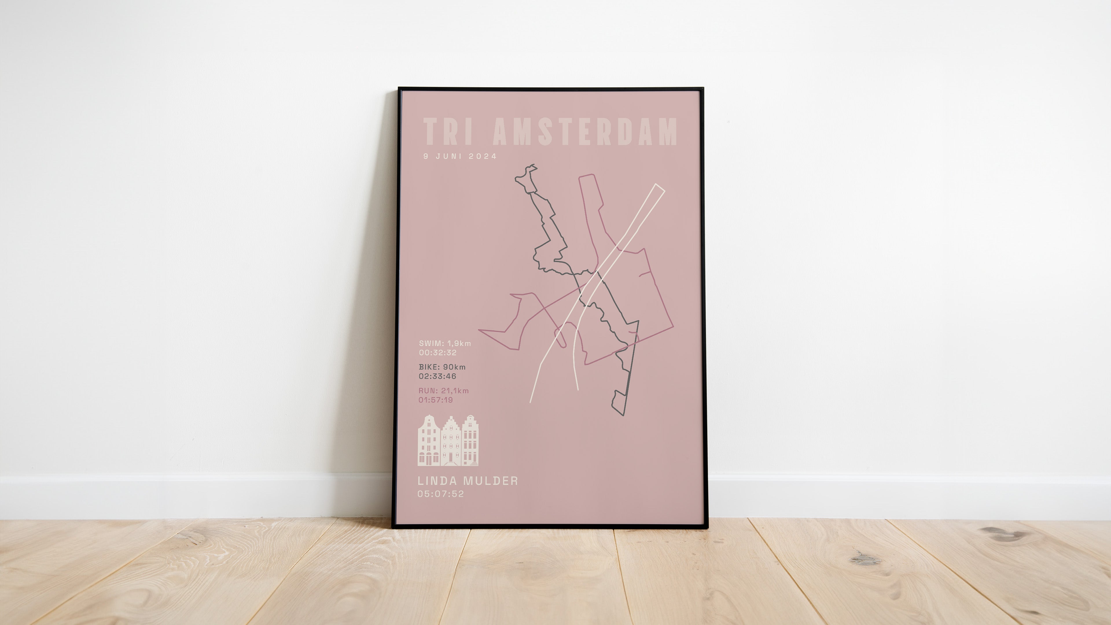 Tri Amsterdam 2025 I Classic Solid I Poster