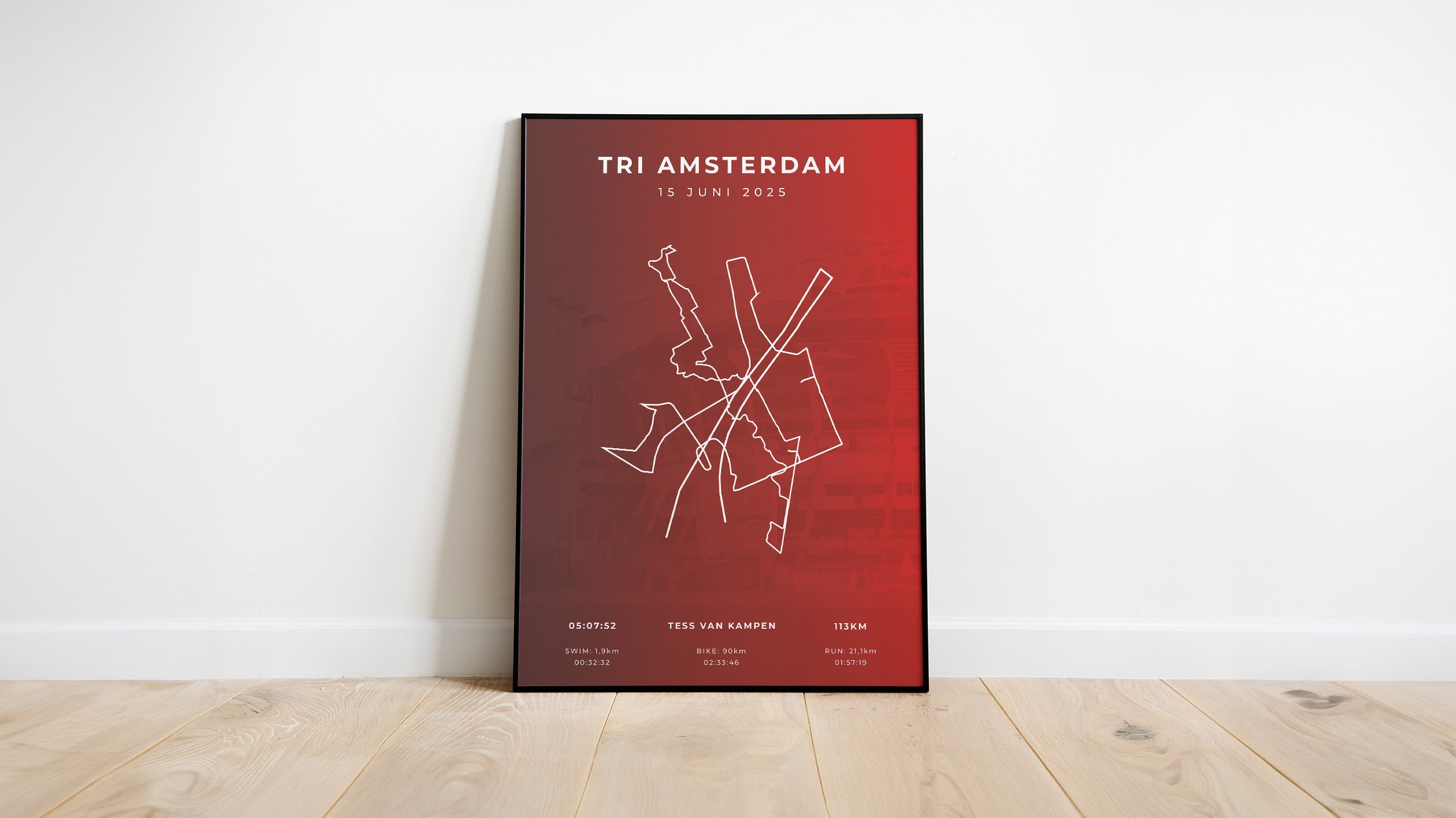 Tri Amsterdam 2025 I Stylish Landmark I Poster