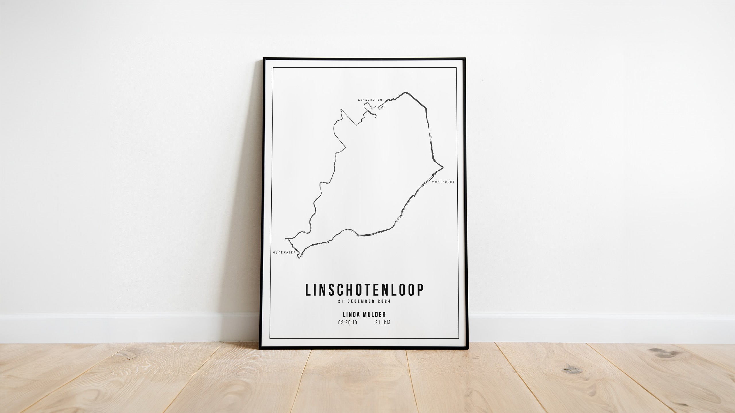 Linschotenloop 2024 I Handmade Drawing I Poster