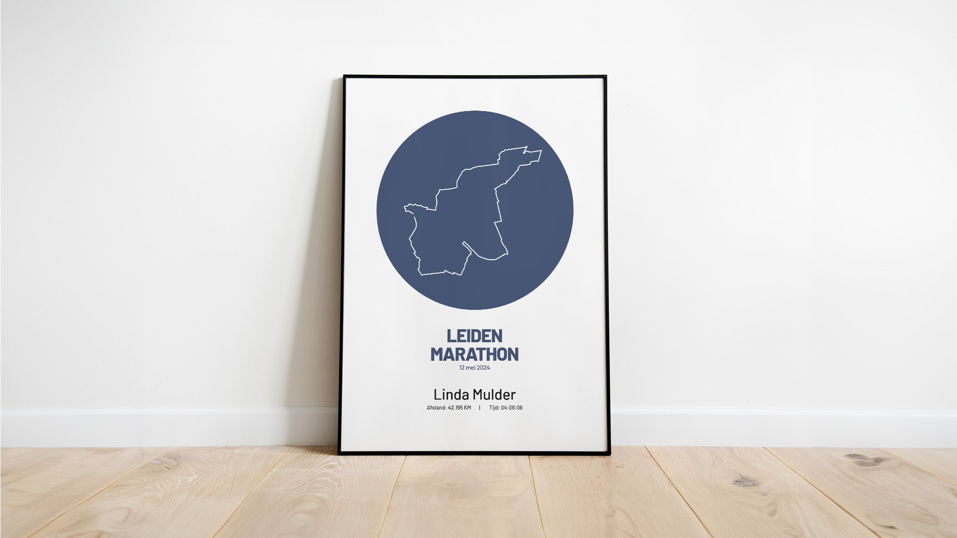 Leiden Marathon - Simply Stylish - Poster