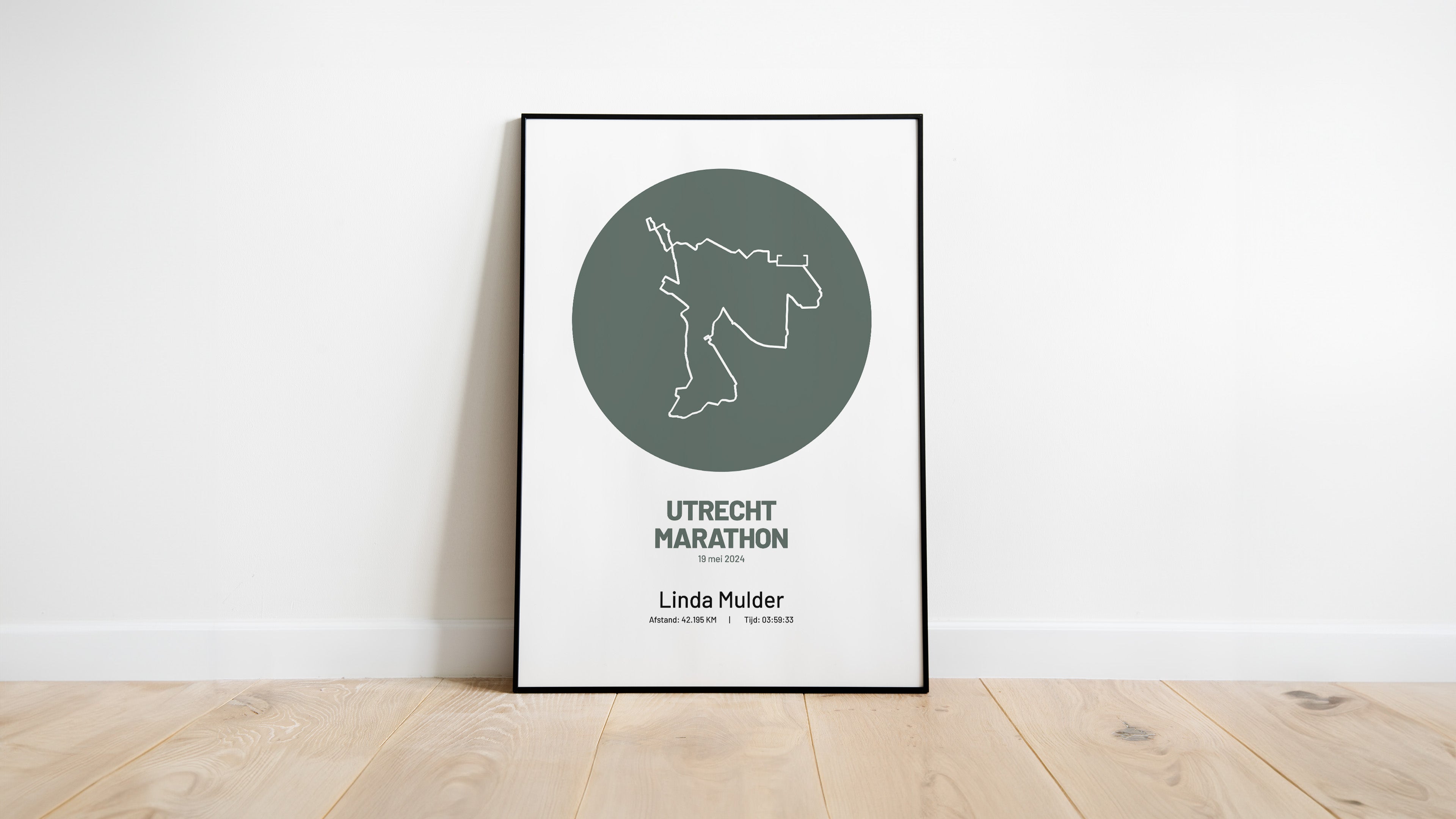 Utrecht Marathon 2024 - Simply Stylish - Poster