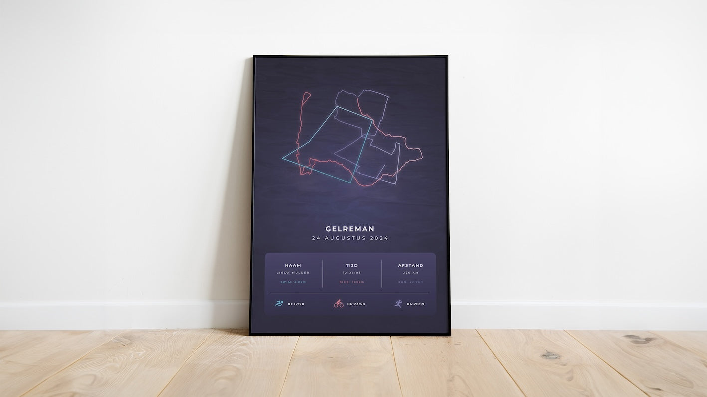 Poster met naam I Gelreman 2025 I Stylish Landmark