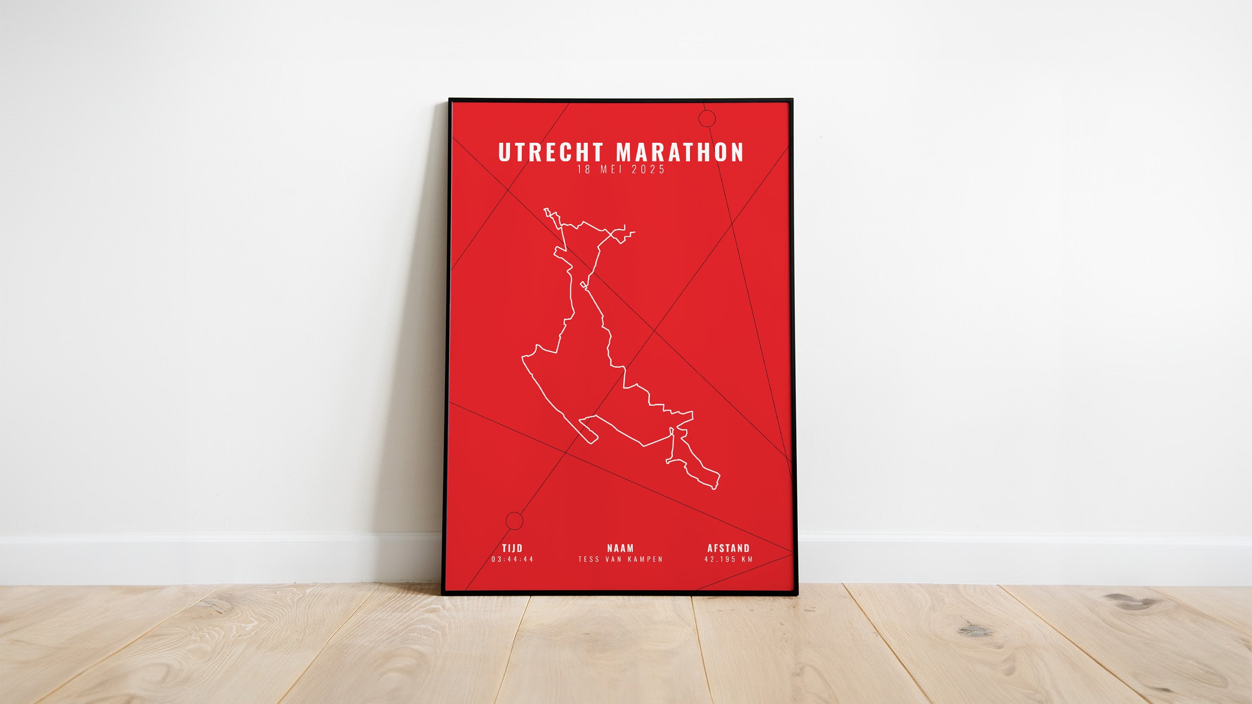 Utrecht Marathon 2025 I Limited Edition I Poster