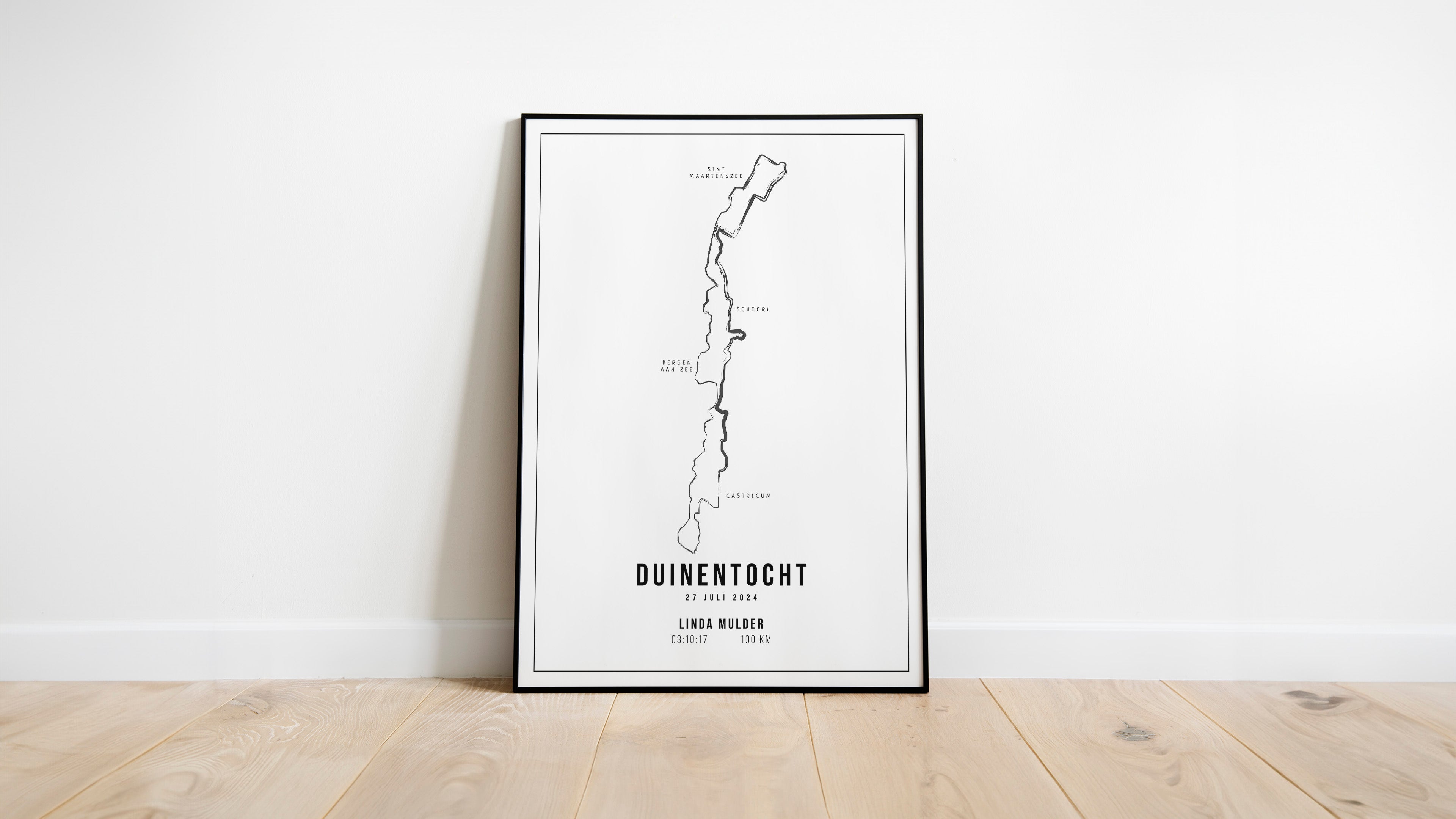 Duinentocht 2024 I Poster met naam