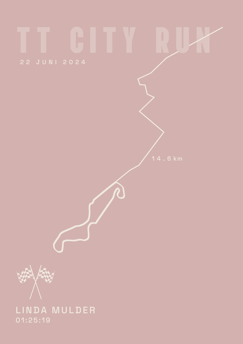 TT City Run - Classic Solid - Poster