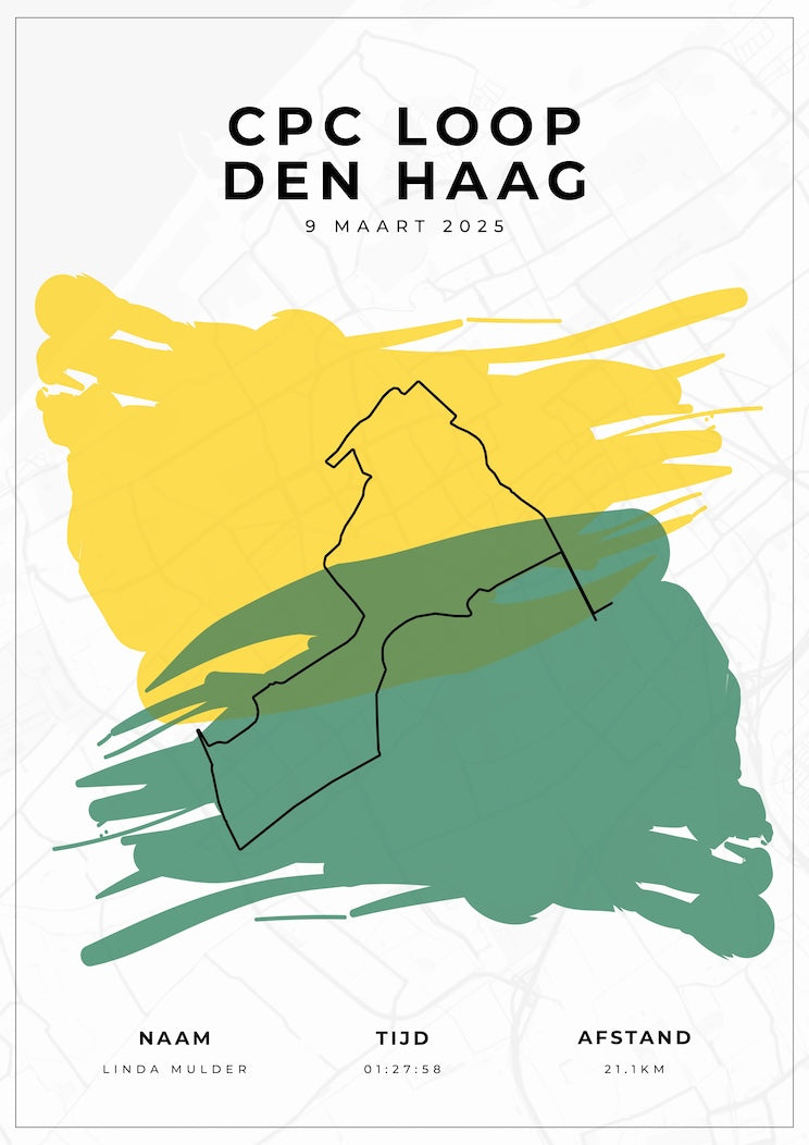 CPC Loop Den Haag I Limited Edition CityColors I Poster