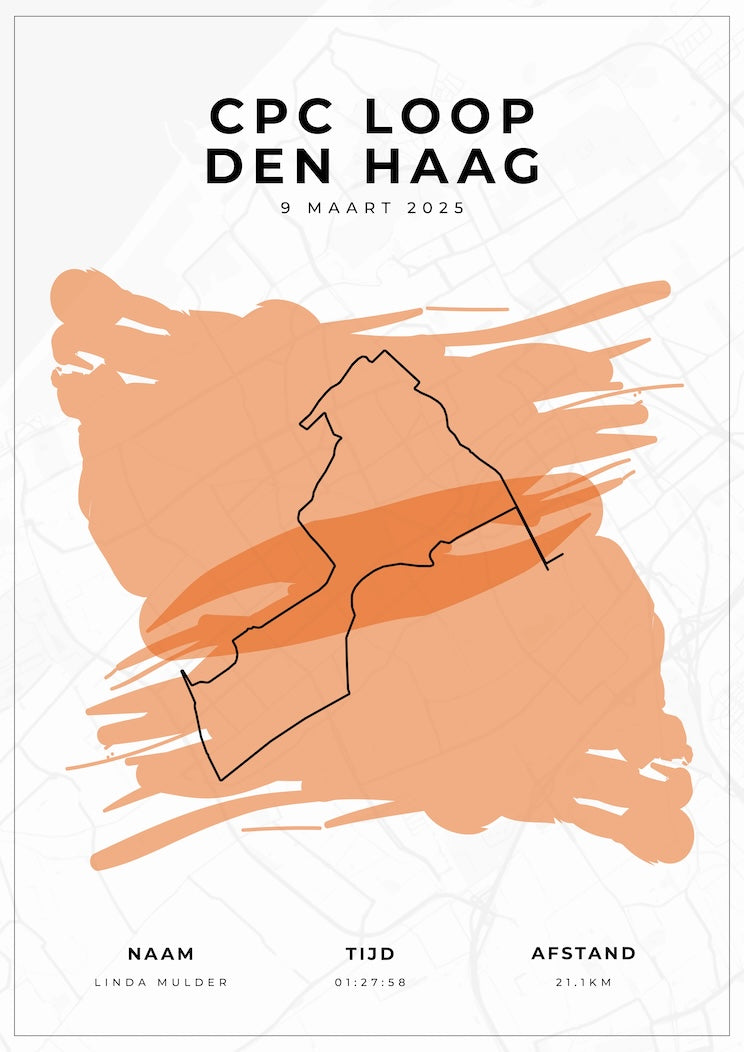 CPC Loop Den Haag I Limited Edition RaceColors I Poster