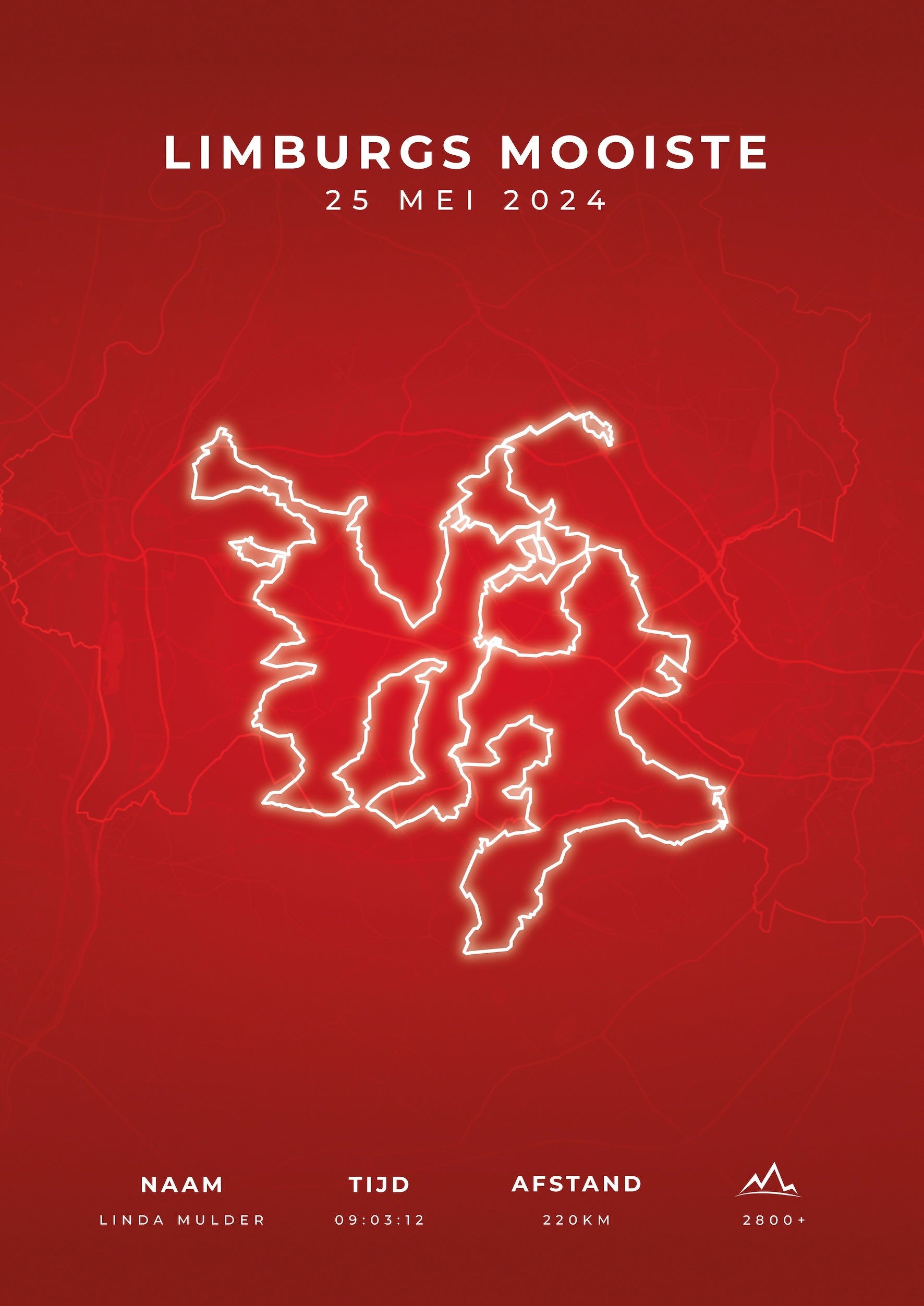 Limburgs Mooiste - Modern Citymap - Poster