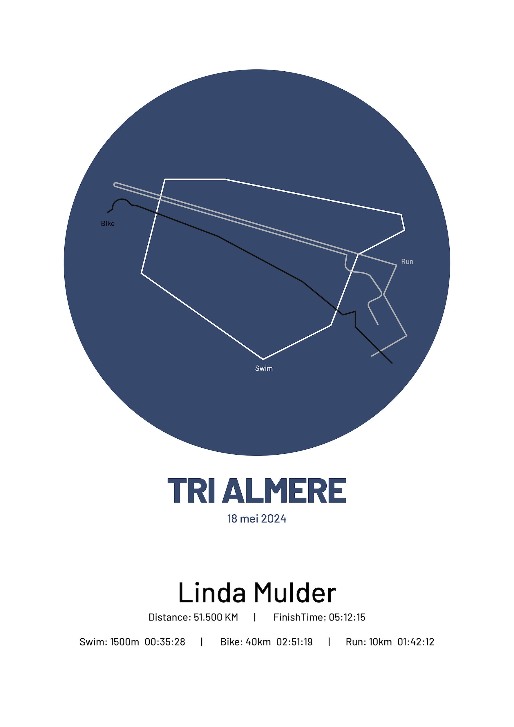 Tri Almere - Simply Stylish - Poster
