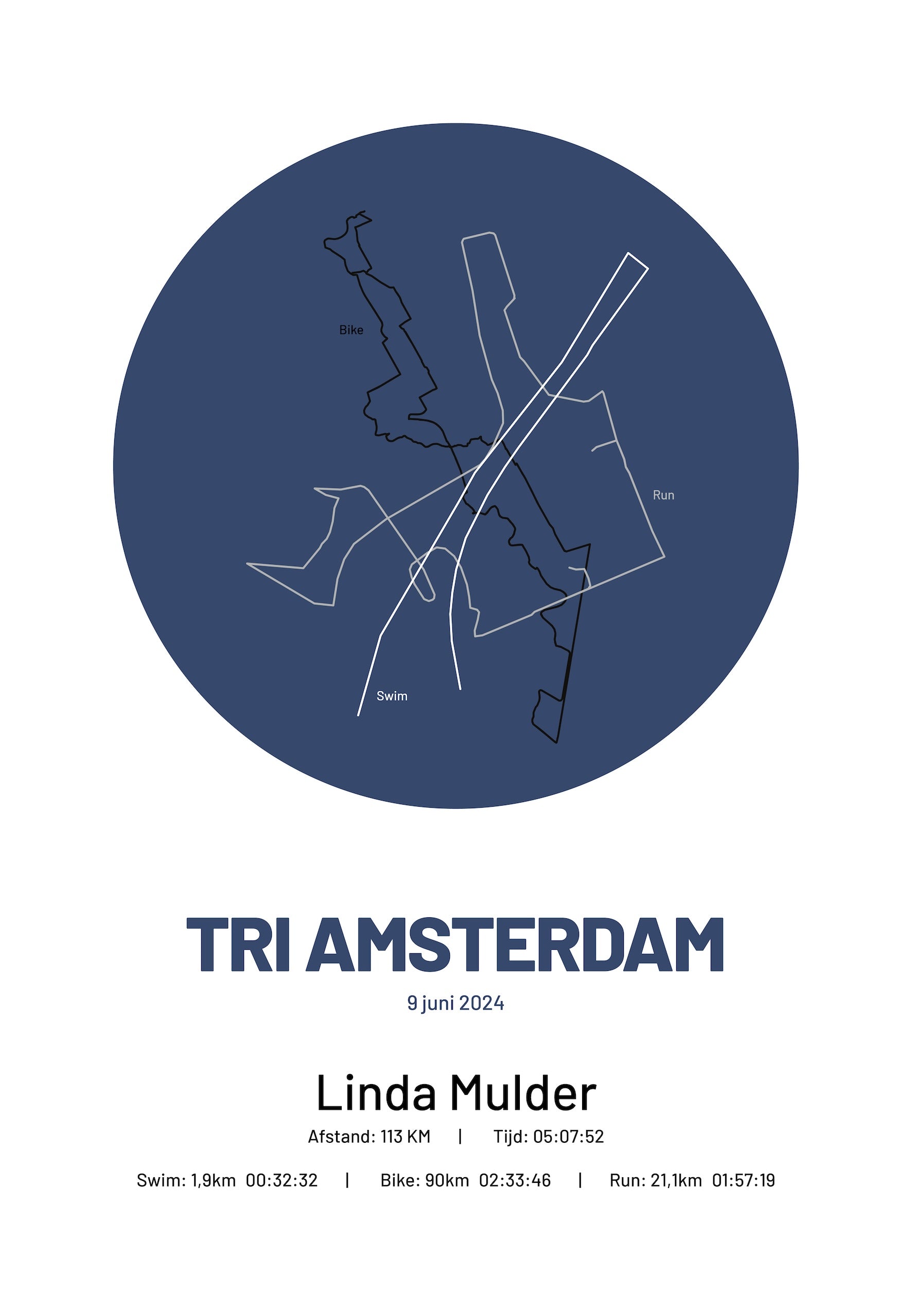 Tri Amsterdam - Simply Stylish - Poster