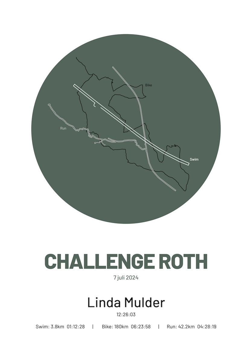 Challenge Roth 2024 - Simply Stylish - Poster