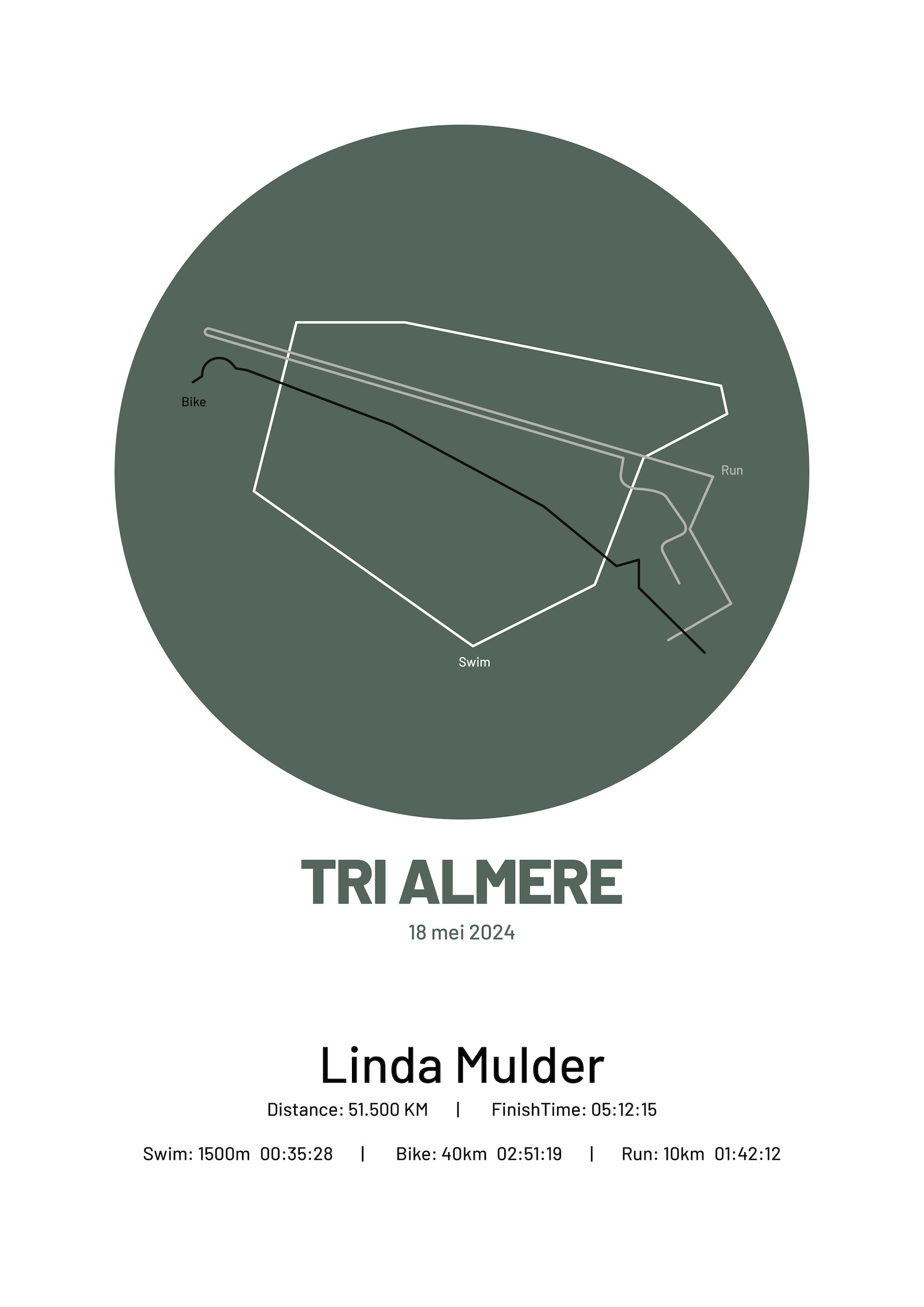 Tri Almere - Simply Stylish - Poster