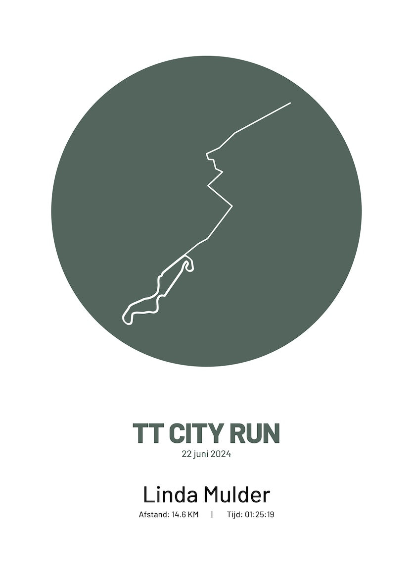 TT City Run - Simply Stylish - Poster