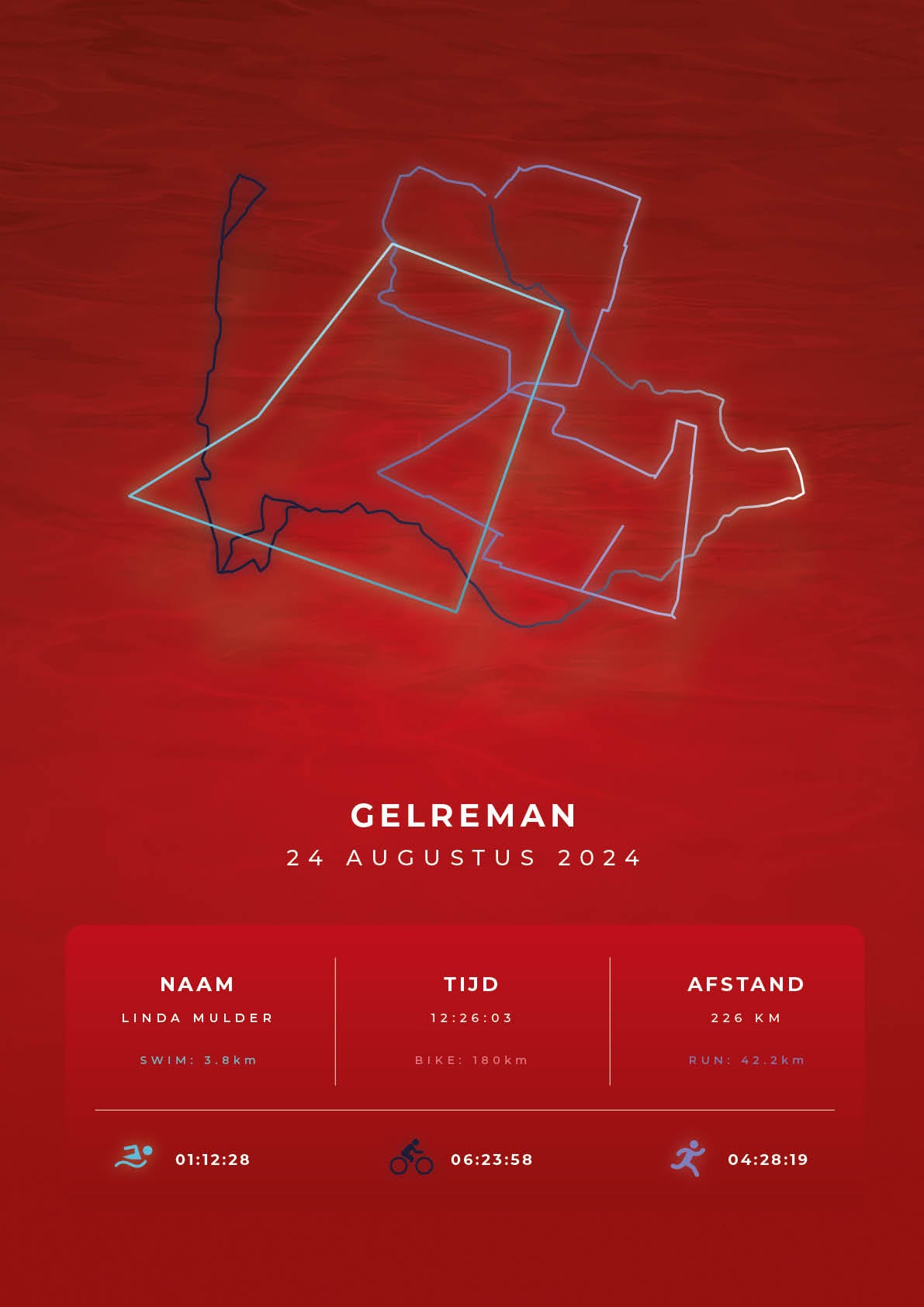 Poster met naam I Gelreman 2025 I Stylish Landmark