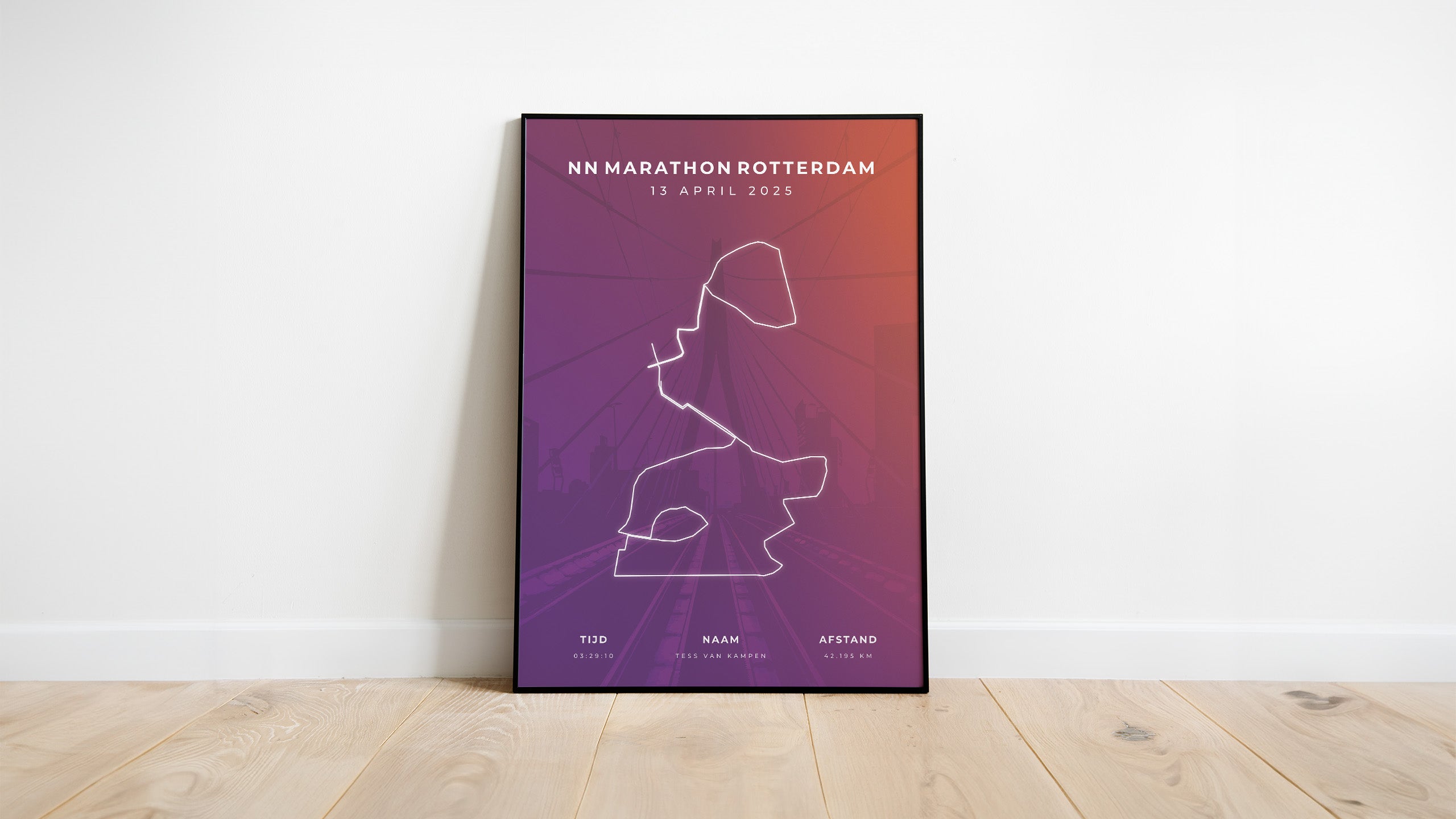 Marathon Rotterdam 2025 I Limited Edition I Poster
