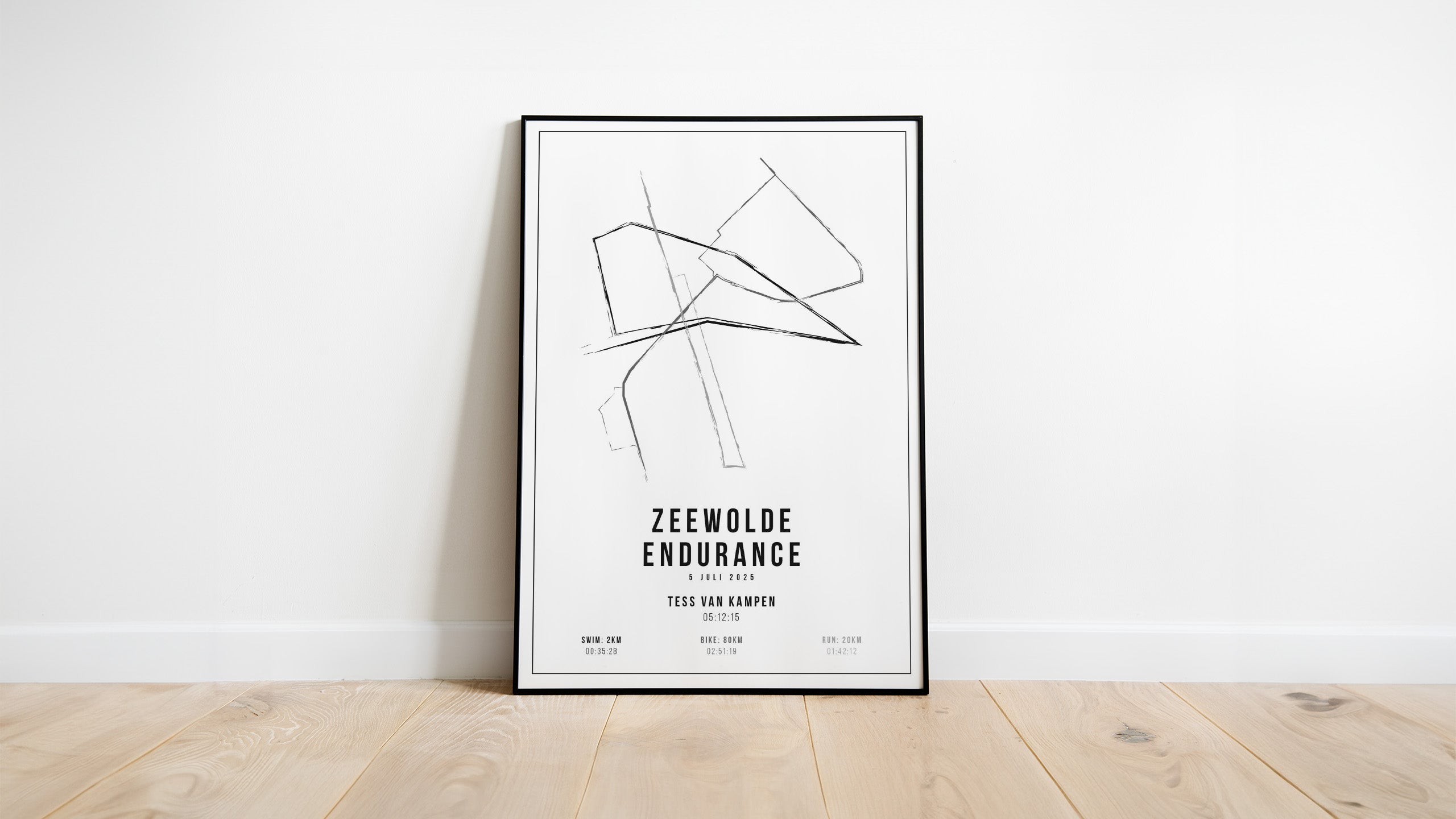 Zeewolde Endurance 2025 I Handmade Drawing I Poster