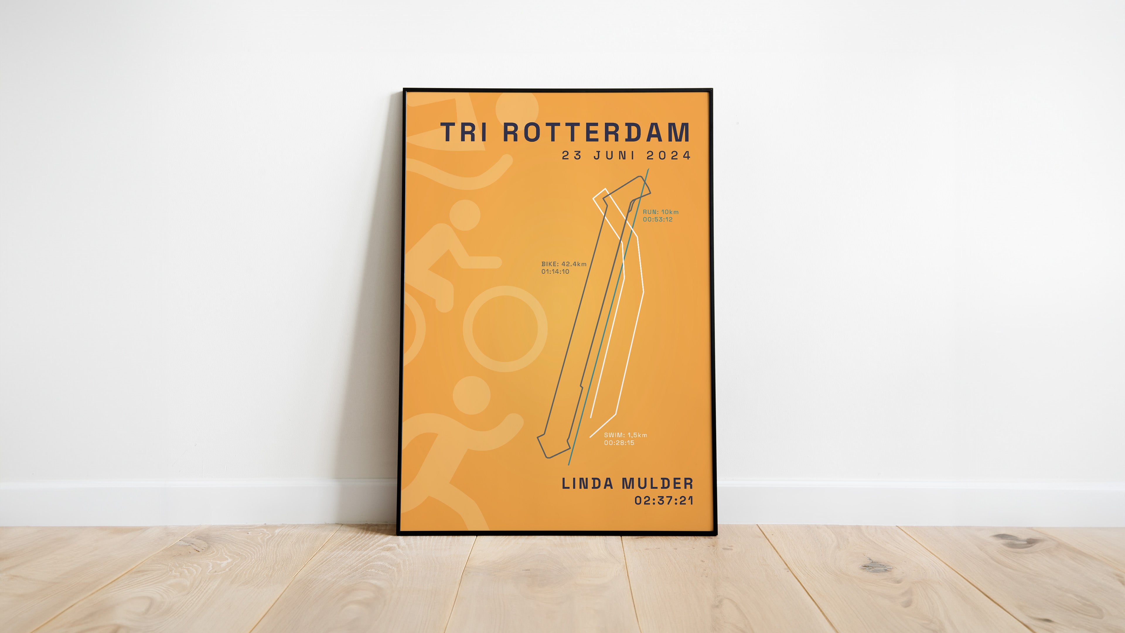 Tri Rotterdam - Active Icon - Poster