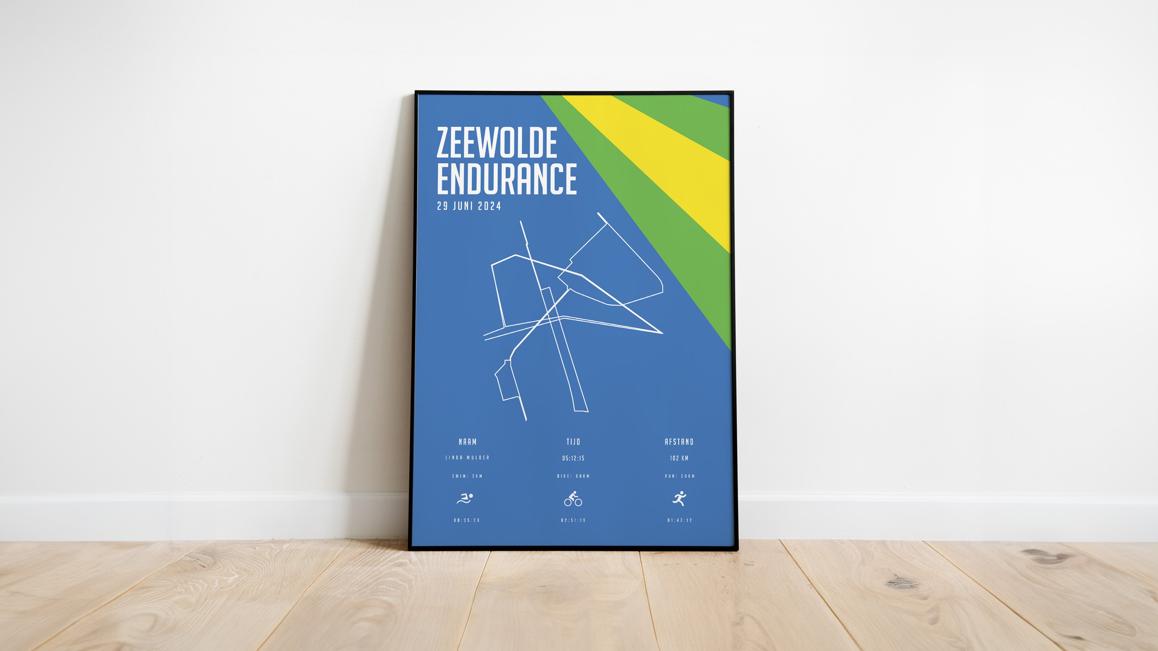 Zeewolde Endurance - City Flag - Poster