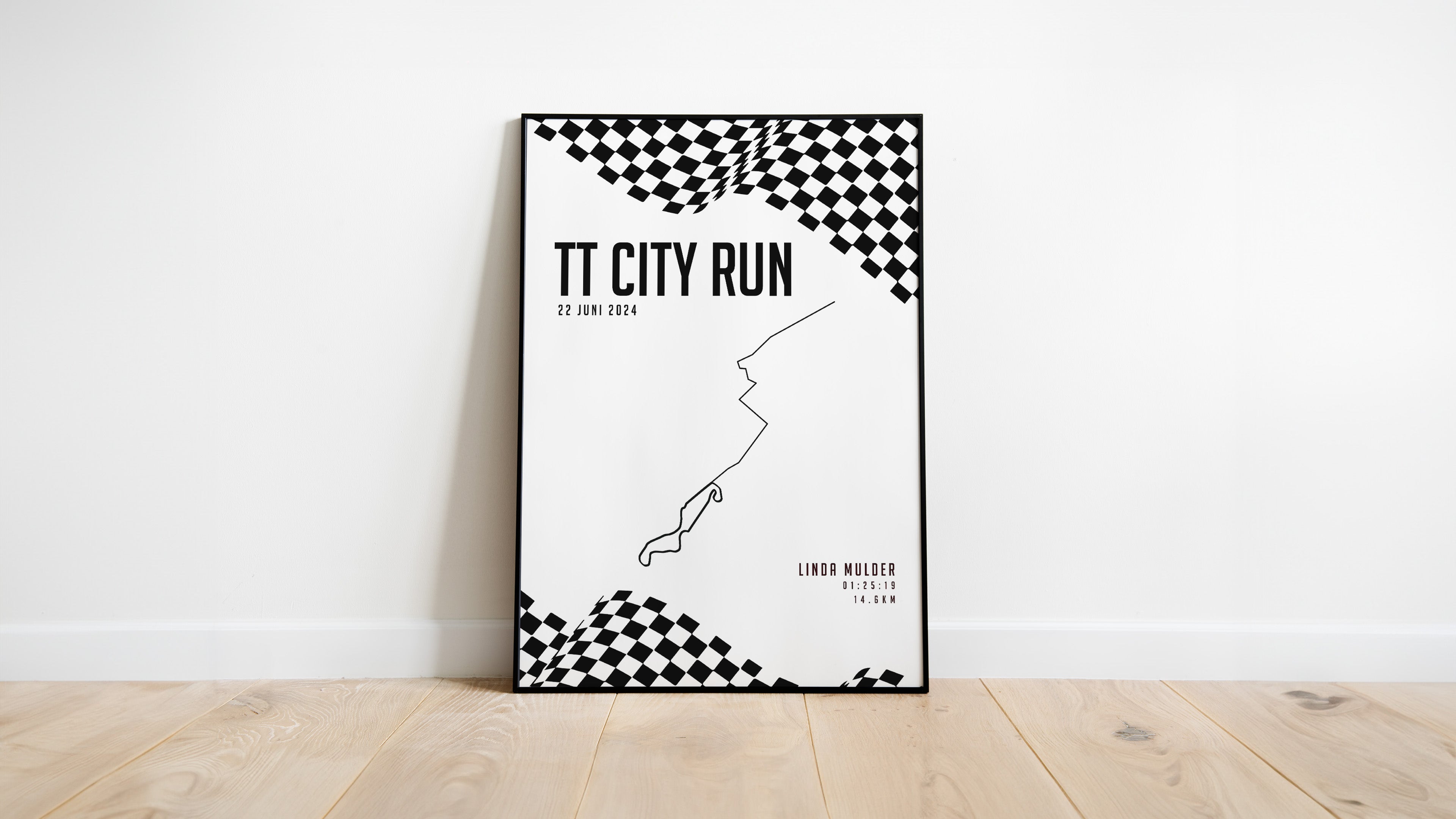 TT City Run - City Flag - Poster