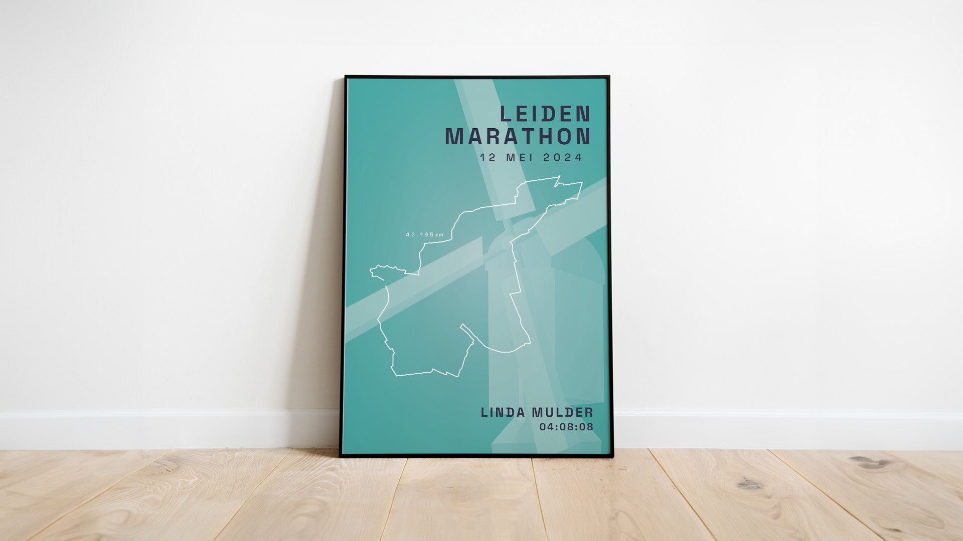 Leiden Marathon - Active Icon - Poster