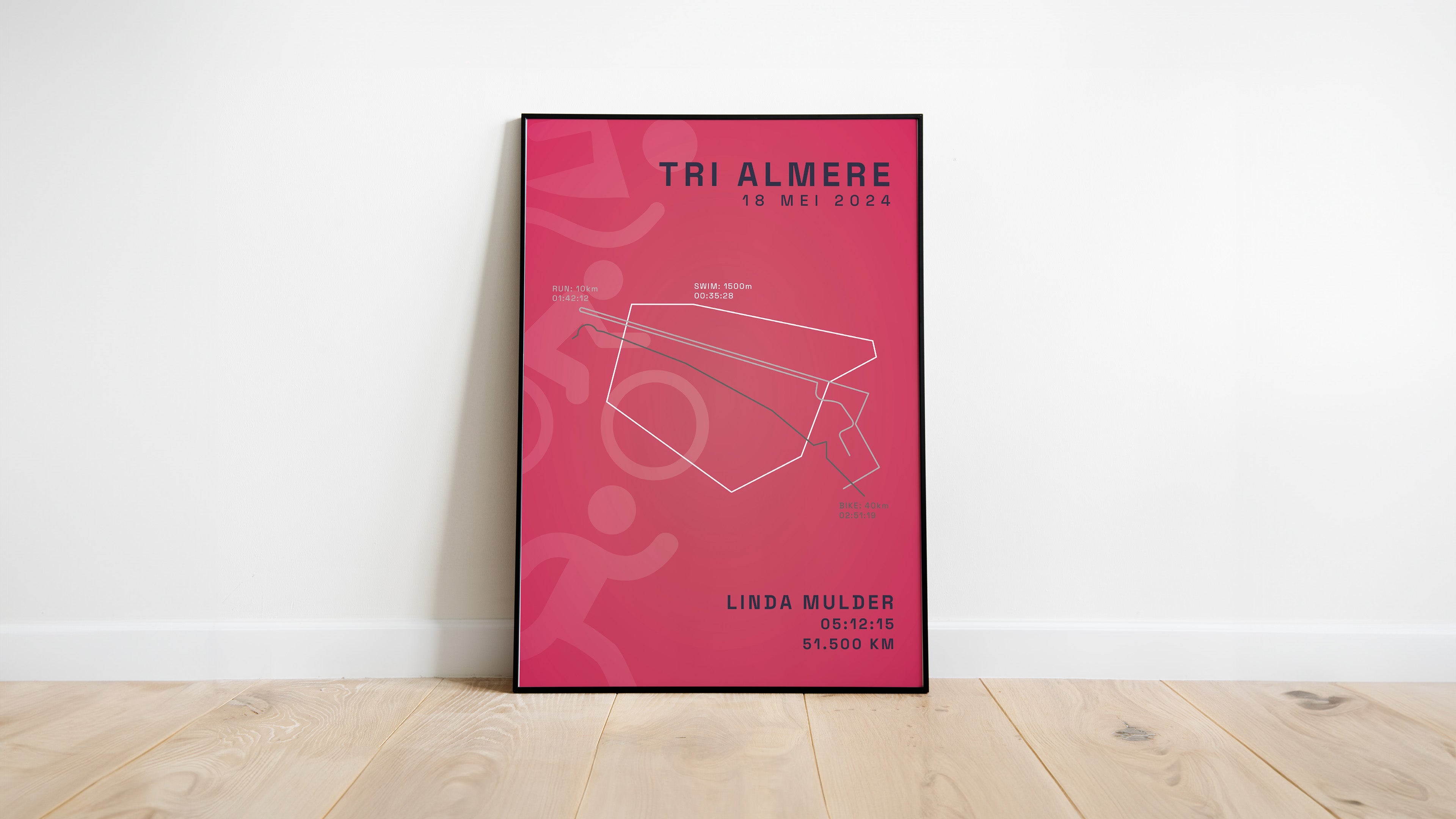 Tri Almere 2025 I Active Icon I Poster