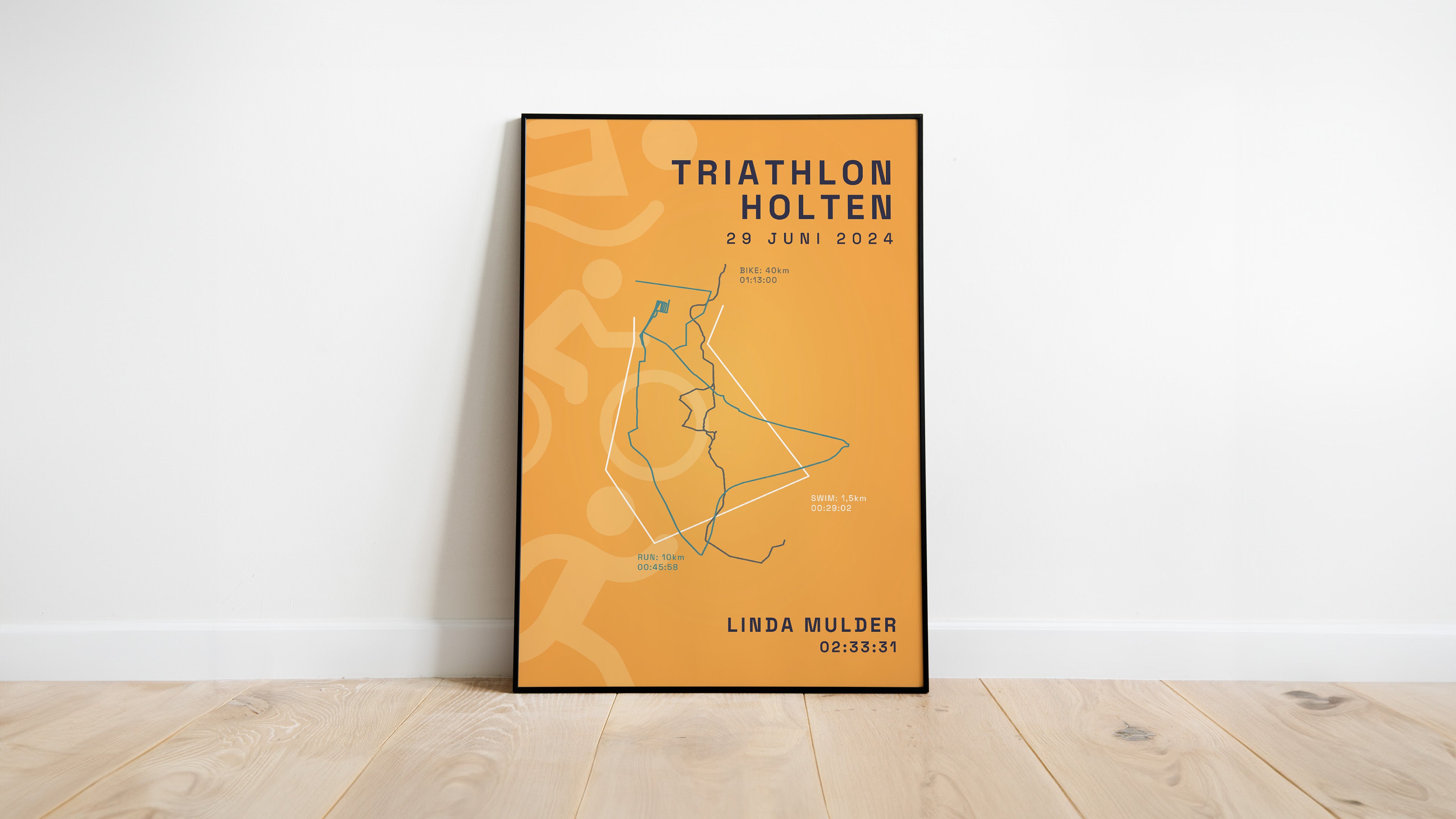 Triathlon Holten - Active Icon - Poster