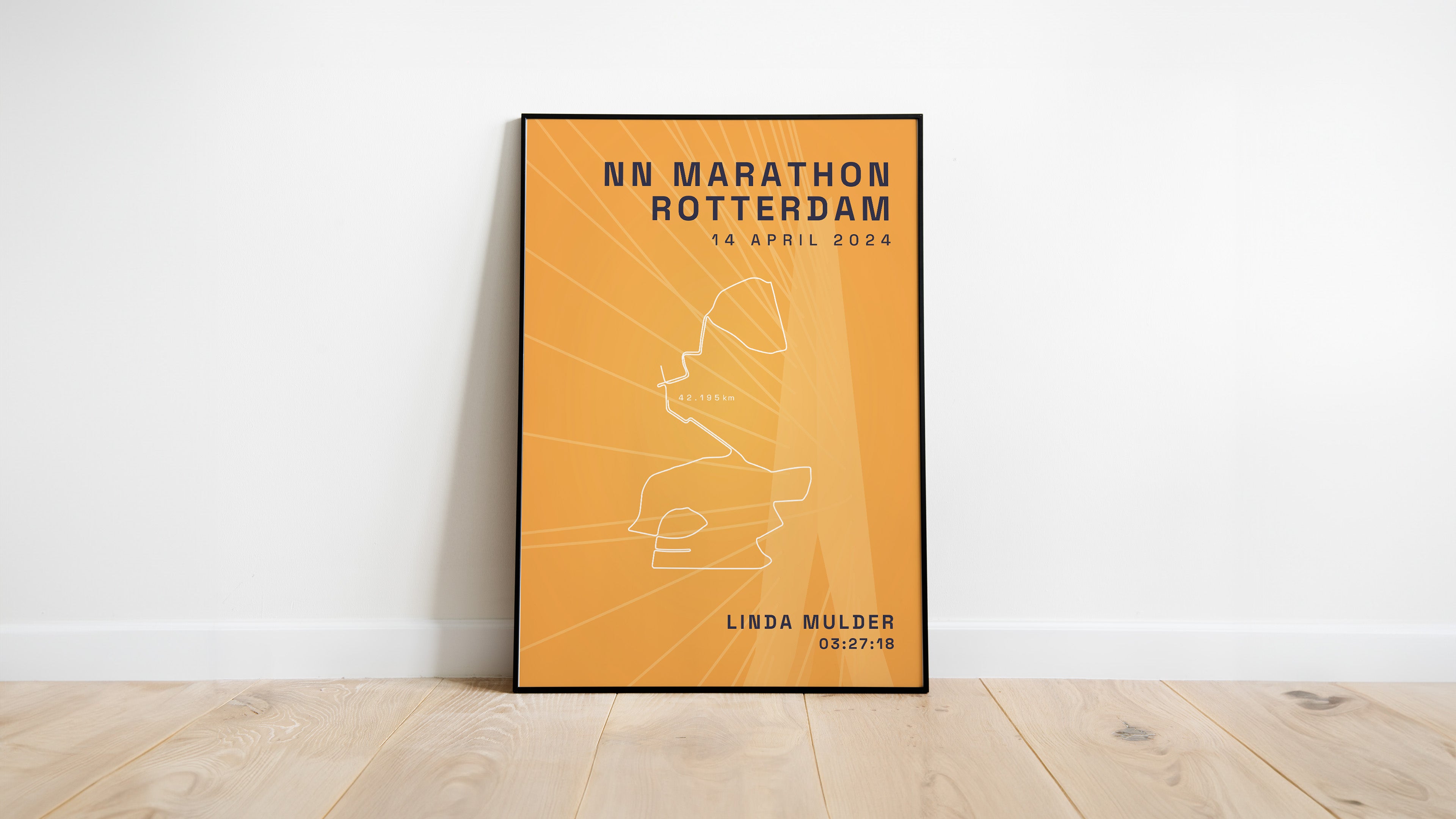 NN Marathon Rotterdam - Active Icon - Poster