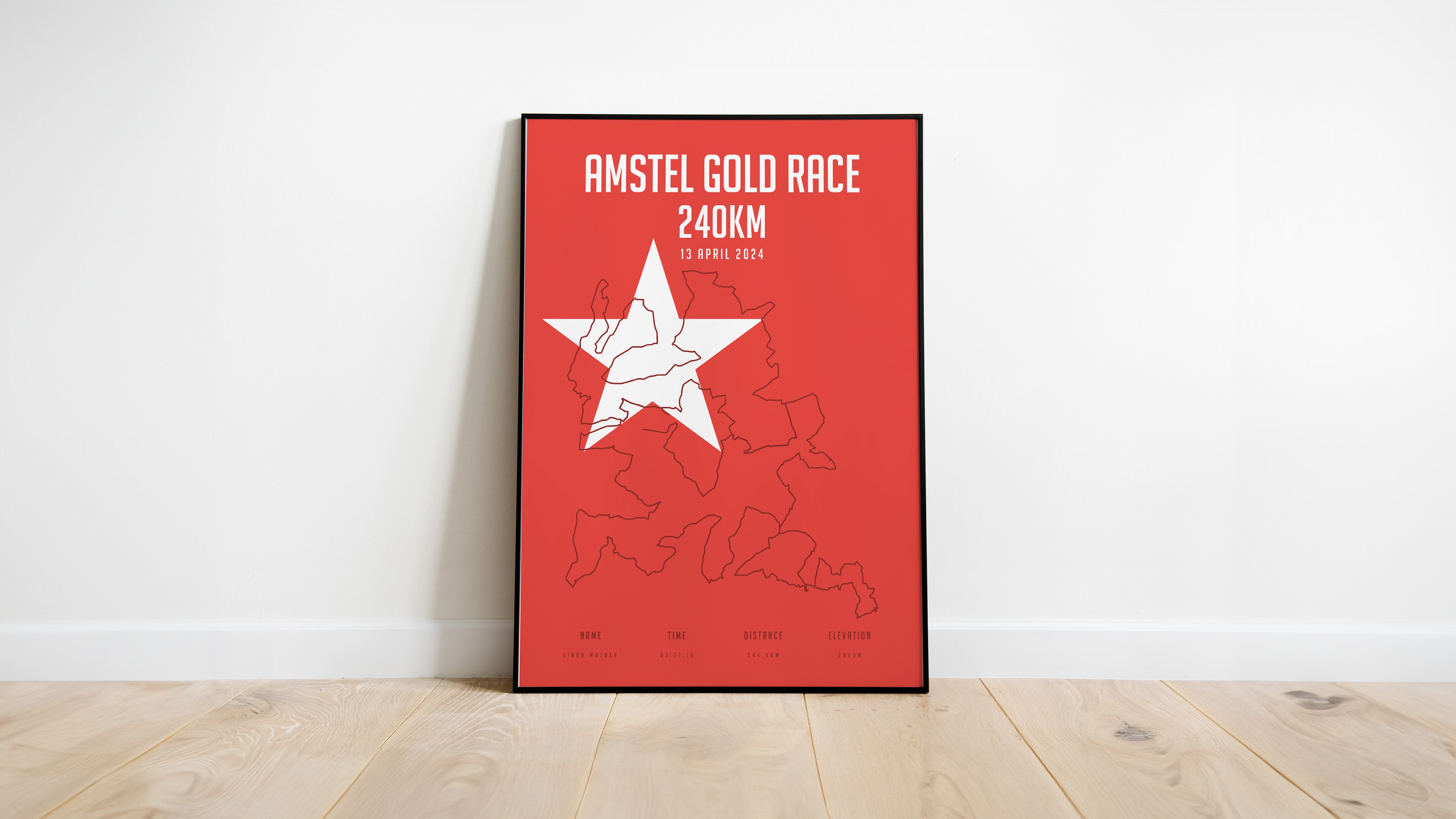 Amstel Gold Race - City Flag - Poster
