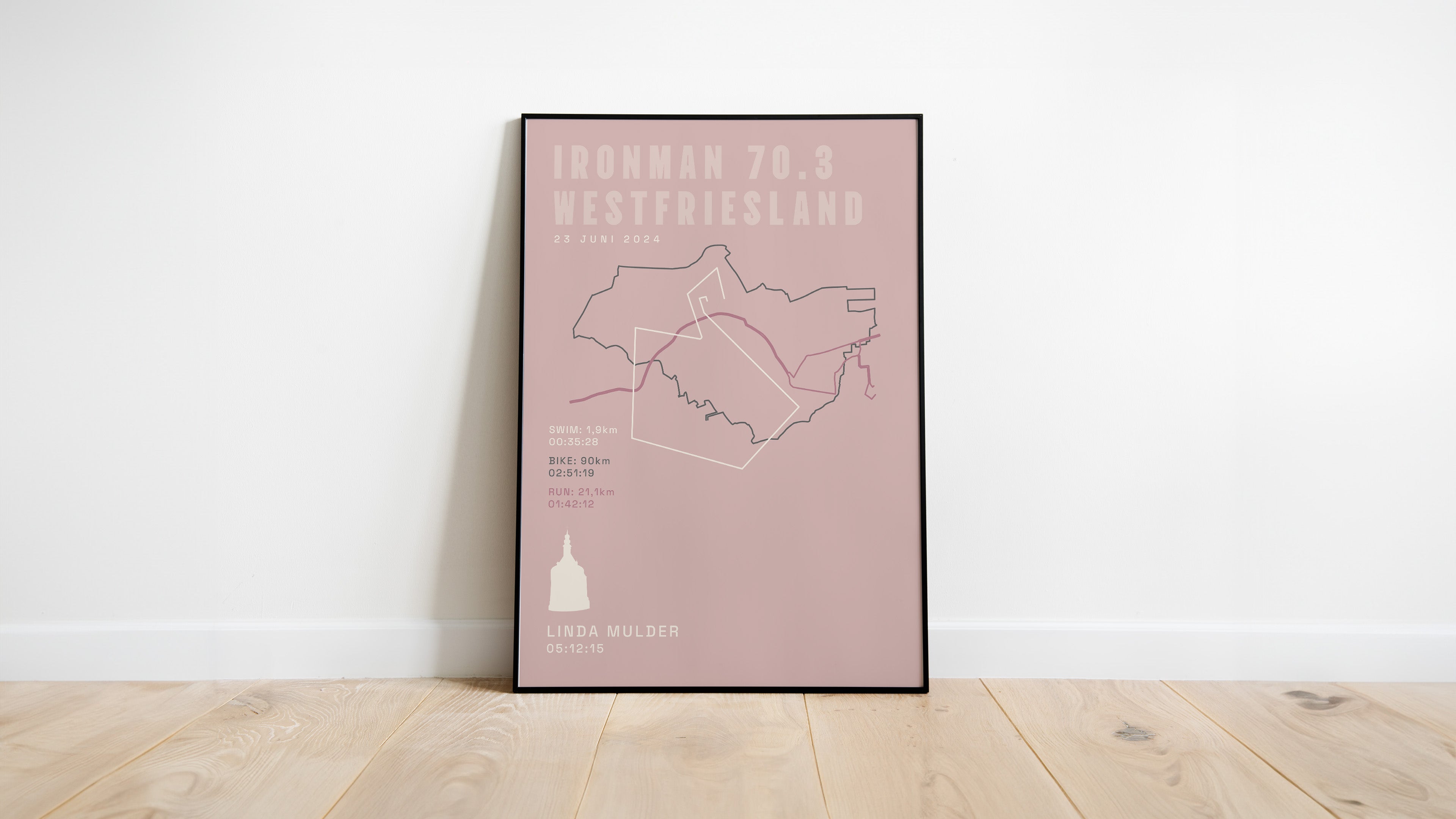 Ironman 70.3 Westfriesland - Classic Solid - Poster