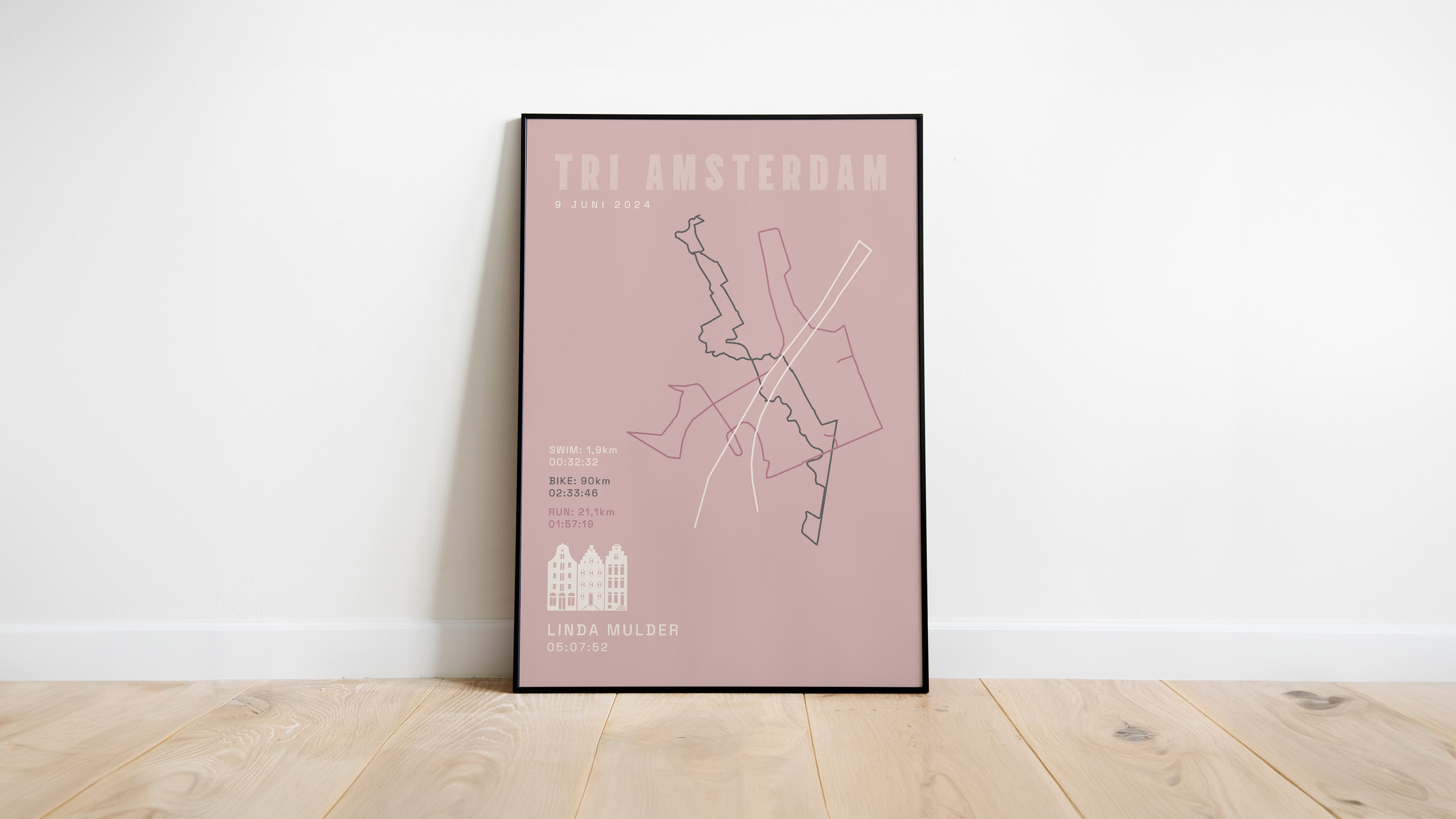 Tri Amsterdam - Classic Solid - Poster