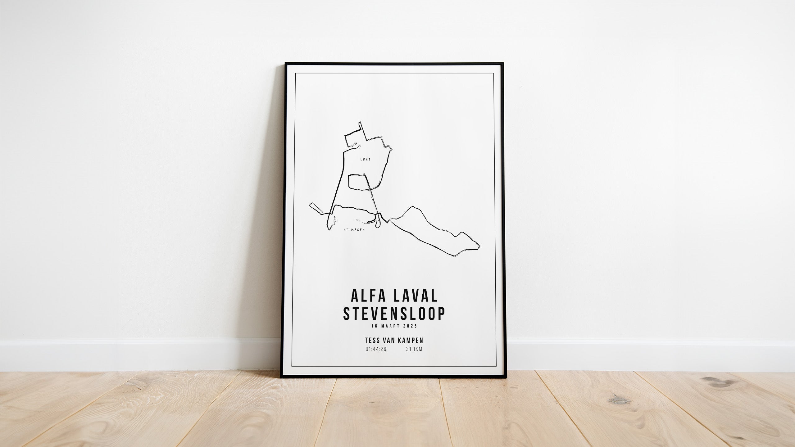 Alfa Laval Stevensloop I Handmade Drawing I Poster