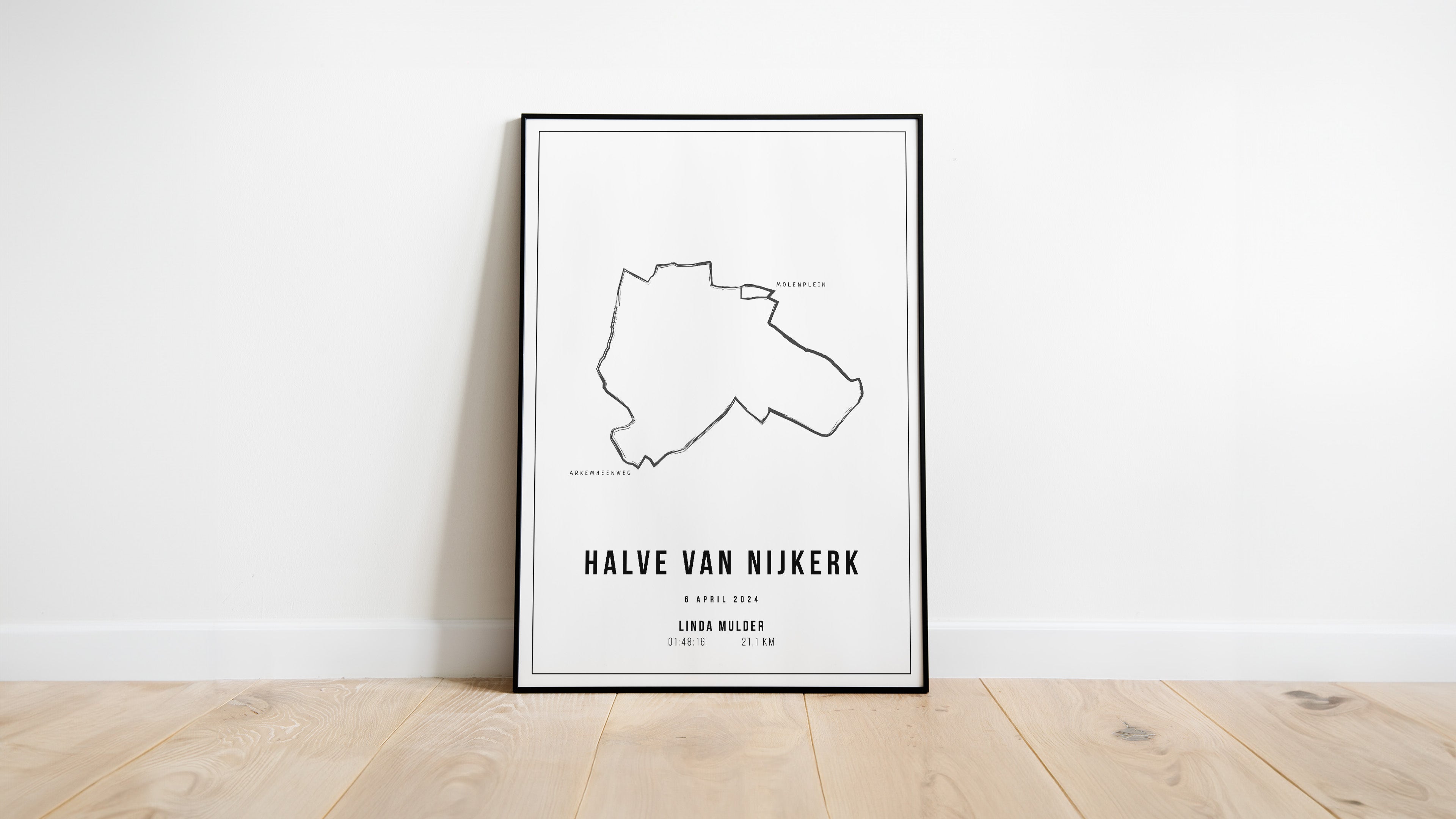 Halve van Nijkerk 2024 - Handmade Drawing - Poster
