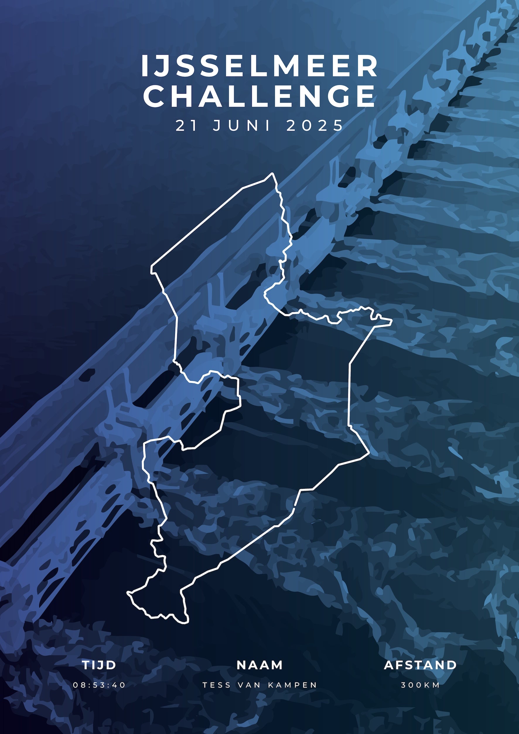 IJsselmeer Challenge 2025 I Limited Edition I Poster