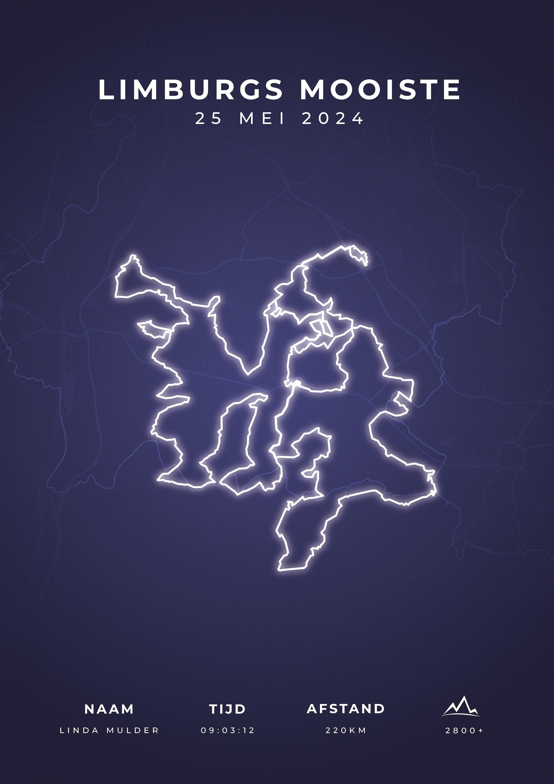 Limburgs Mooiste - Modern Citymap - Poster