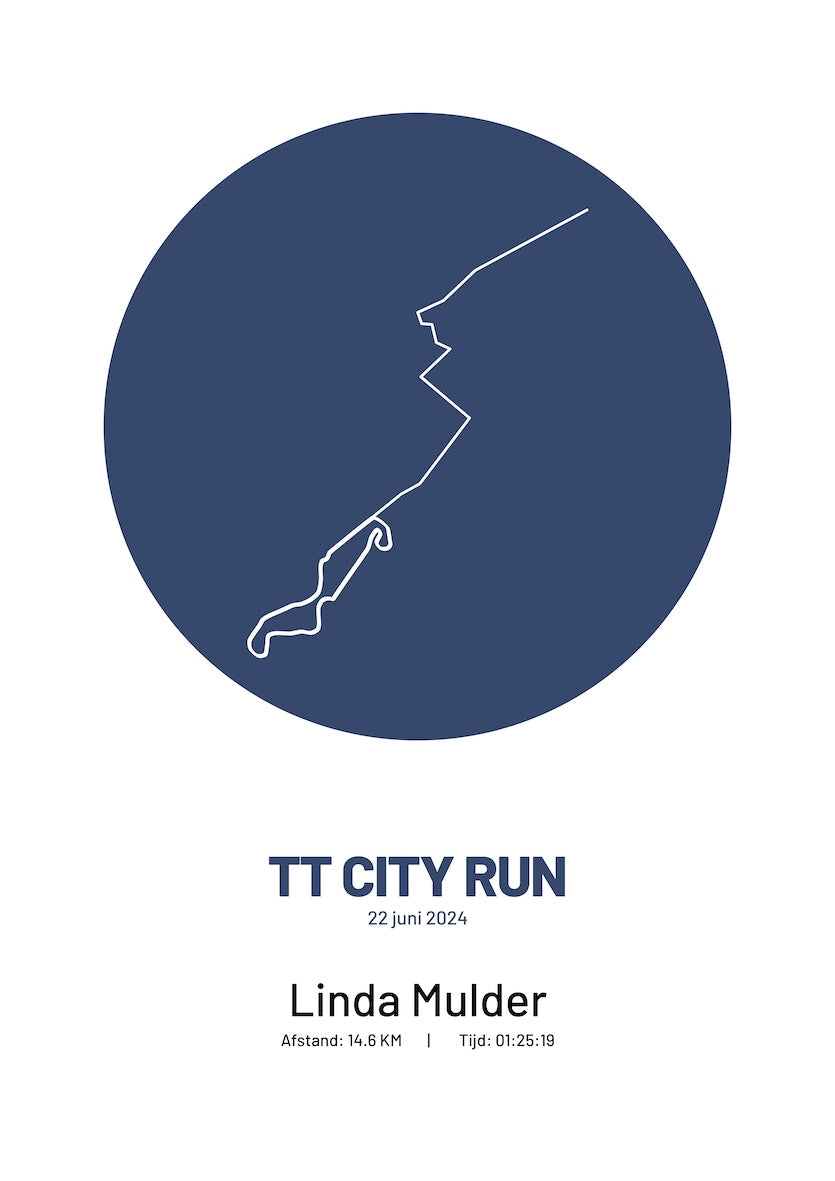 TT City Run - Simply Stylish - Poster