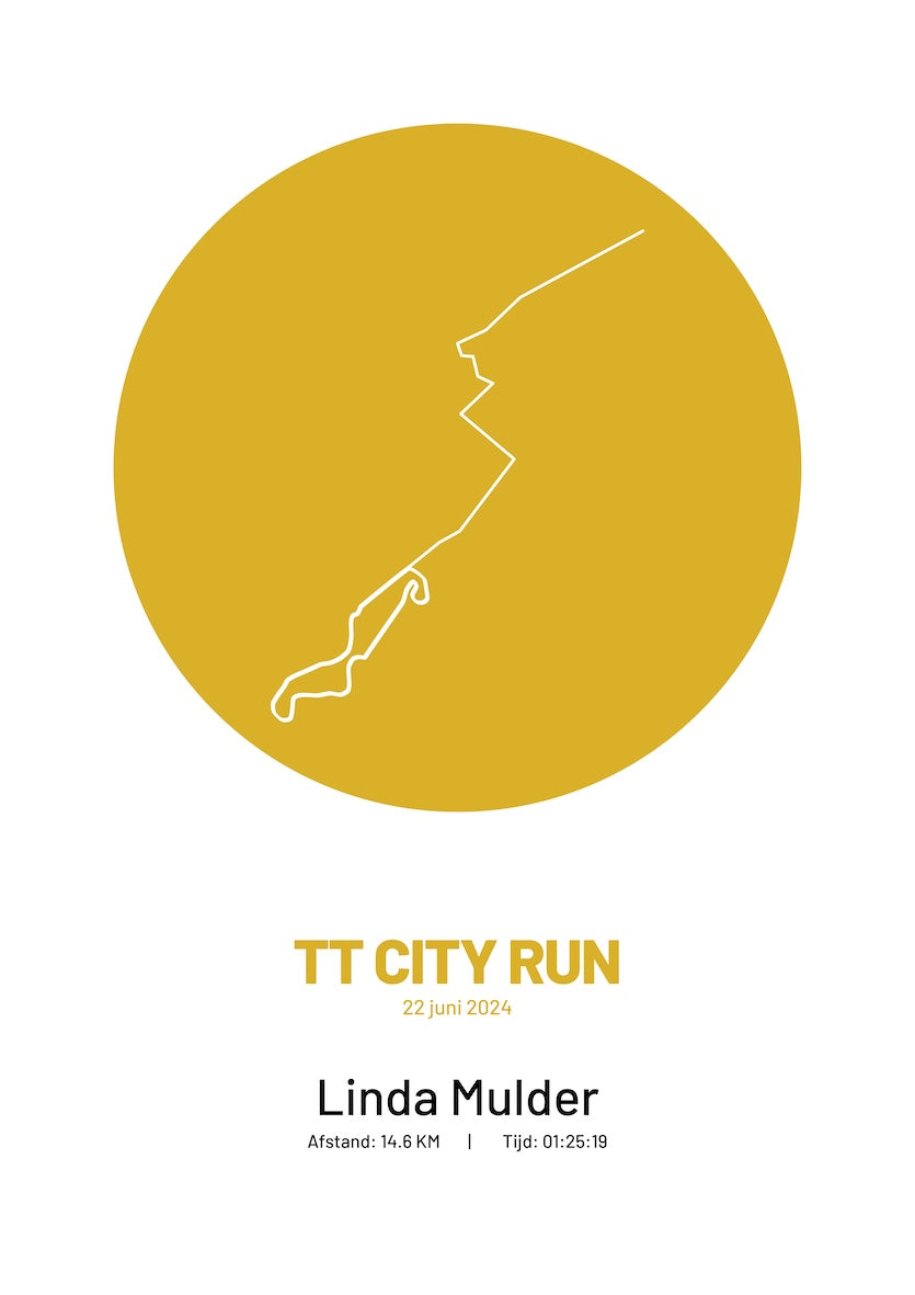 TT City Run - Simply Stylish - Poster