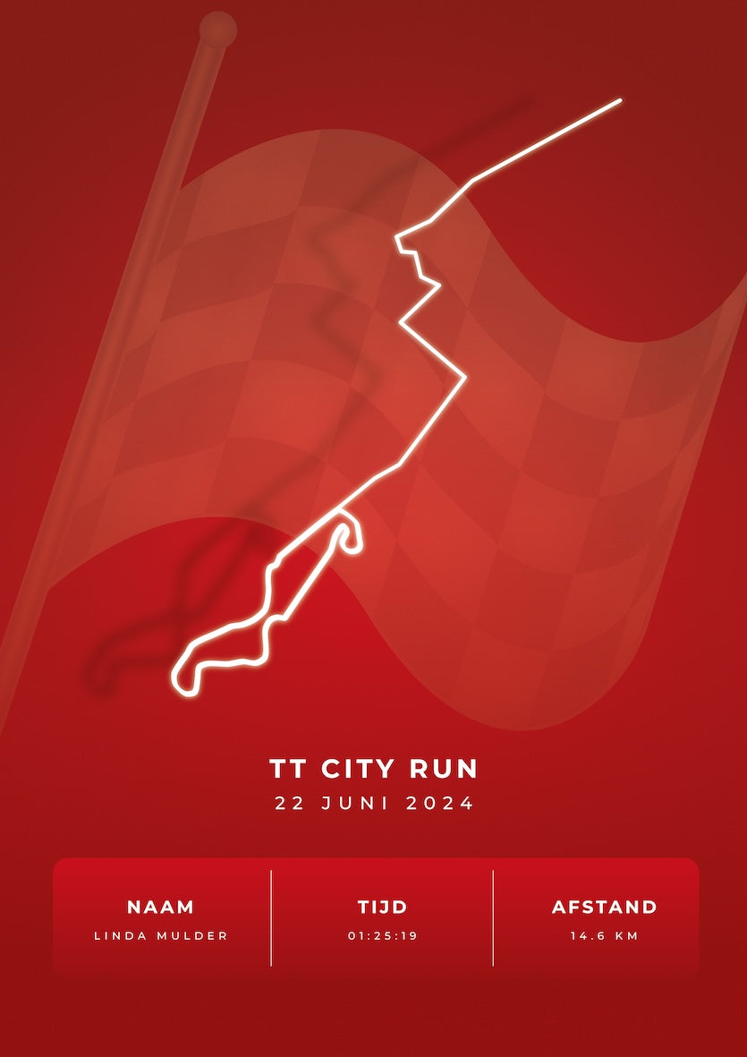 TT City Run - Stylish Landmark - Poster