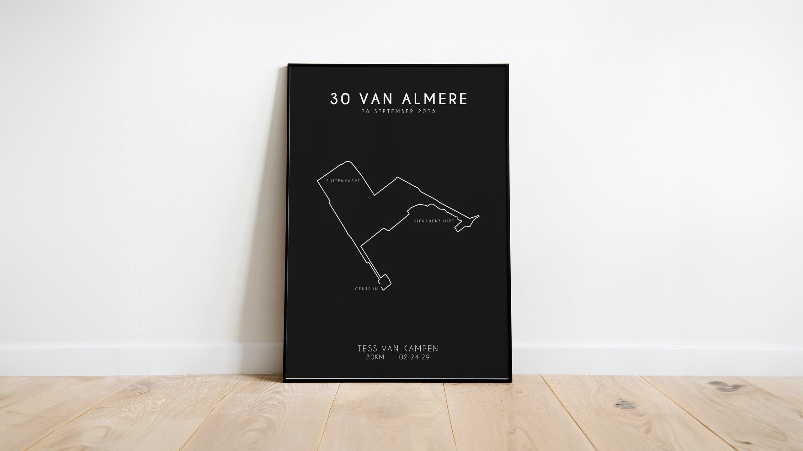 De 30 van Almere 2025 I Black Elegance I Poster