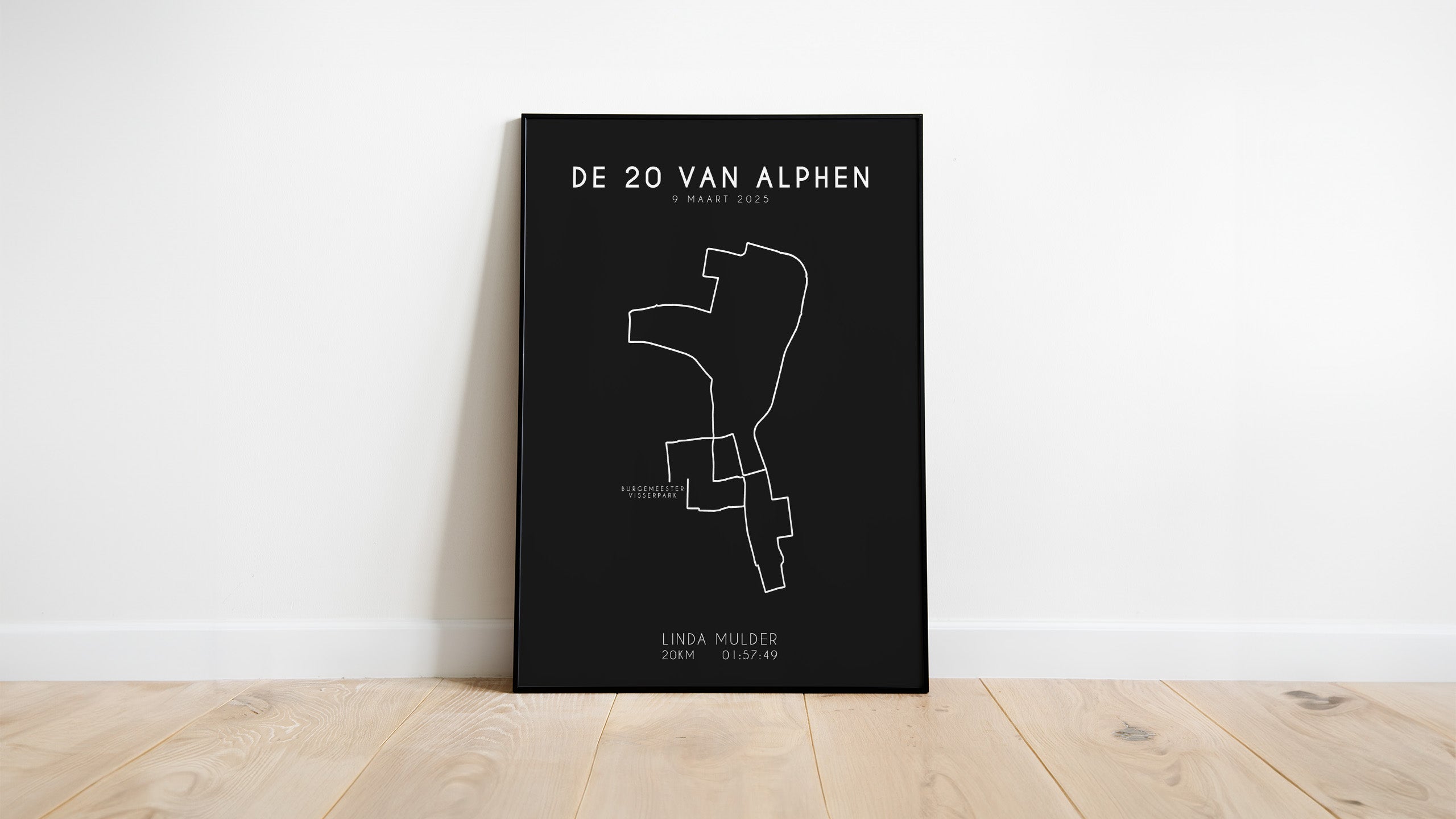De 20 van Alphen I Black Elegance I Poster